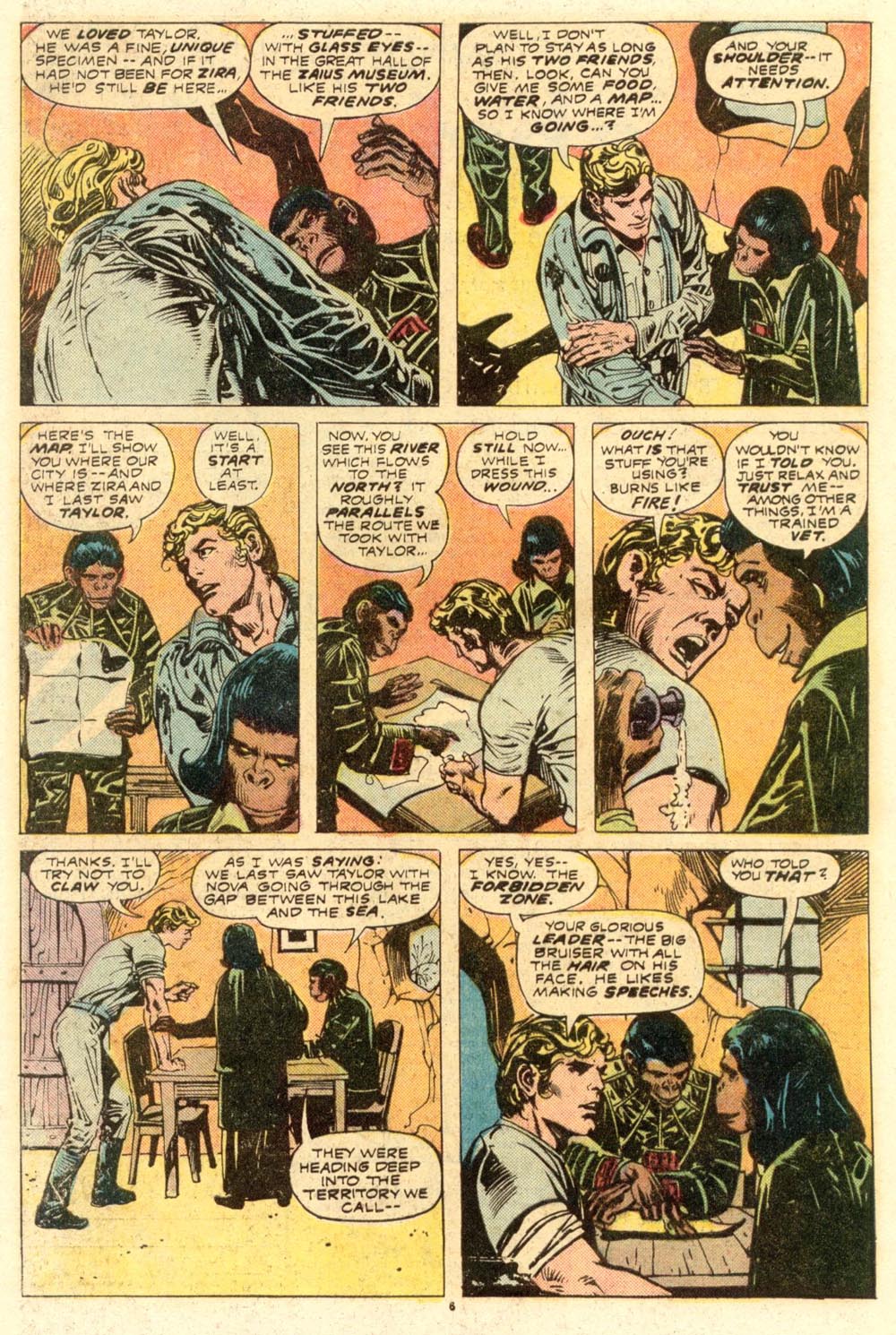 Read online Adventures on the Planet of the Apes comic -  Issue #8 - 5