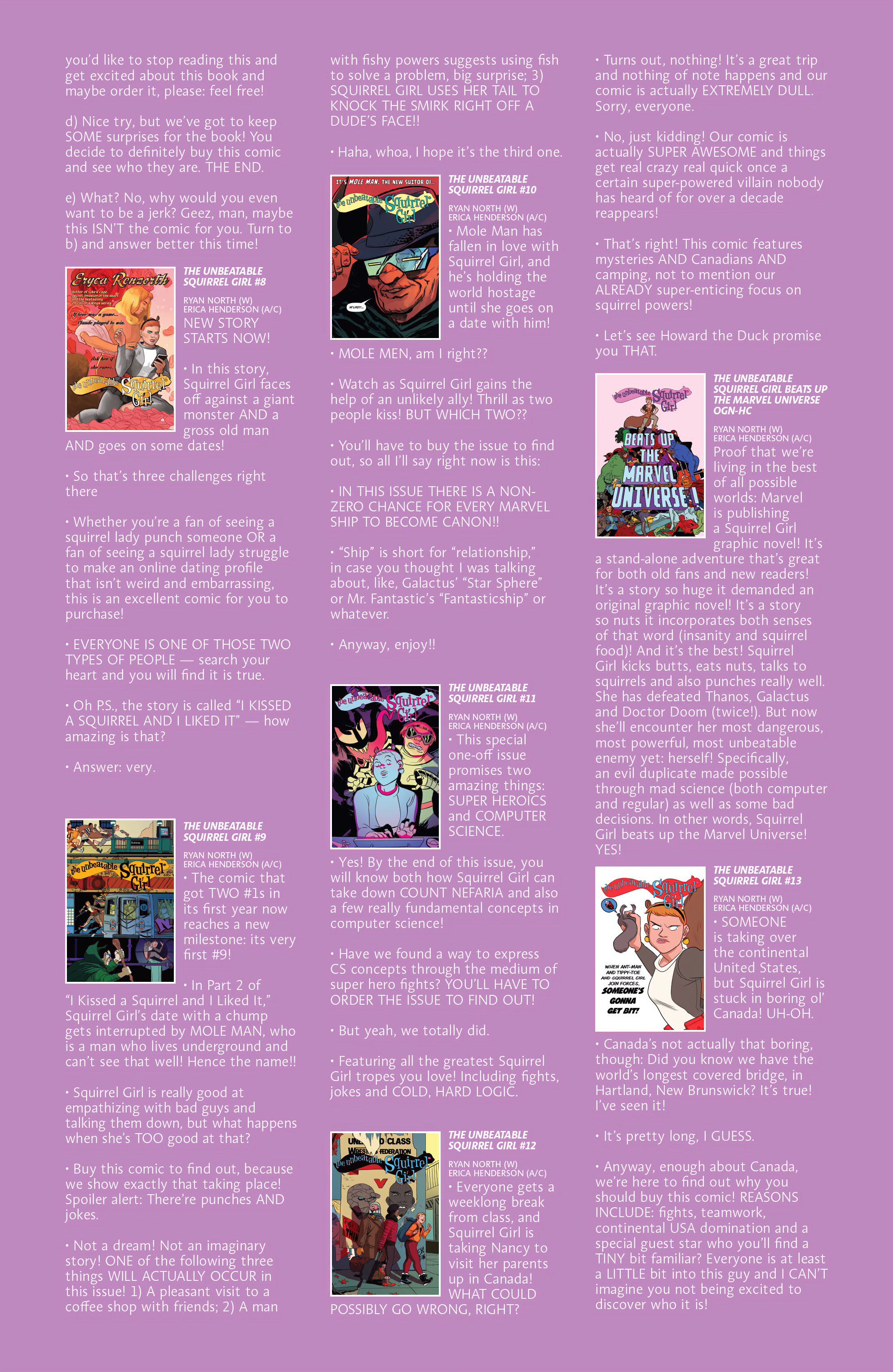 Read online The Unbeatable Squirrel Girl Omnibus comic -  Issue # TPB (Part 16) - 112