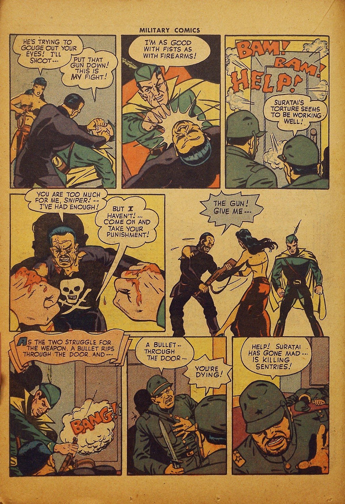 Read online Military Comics comic -  Issue #29 - 28