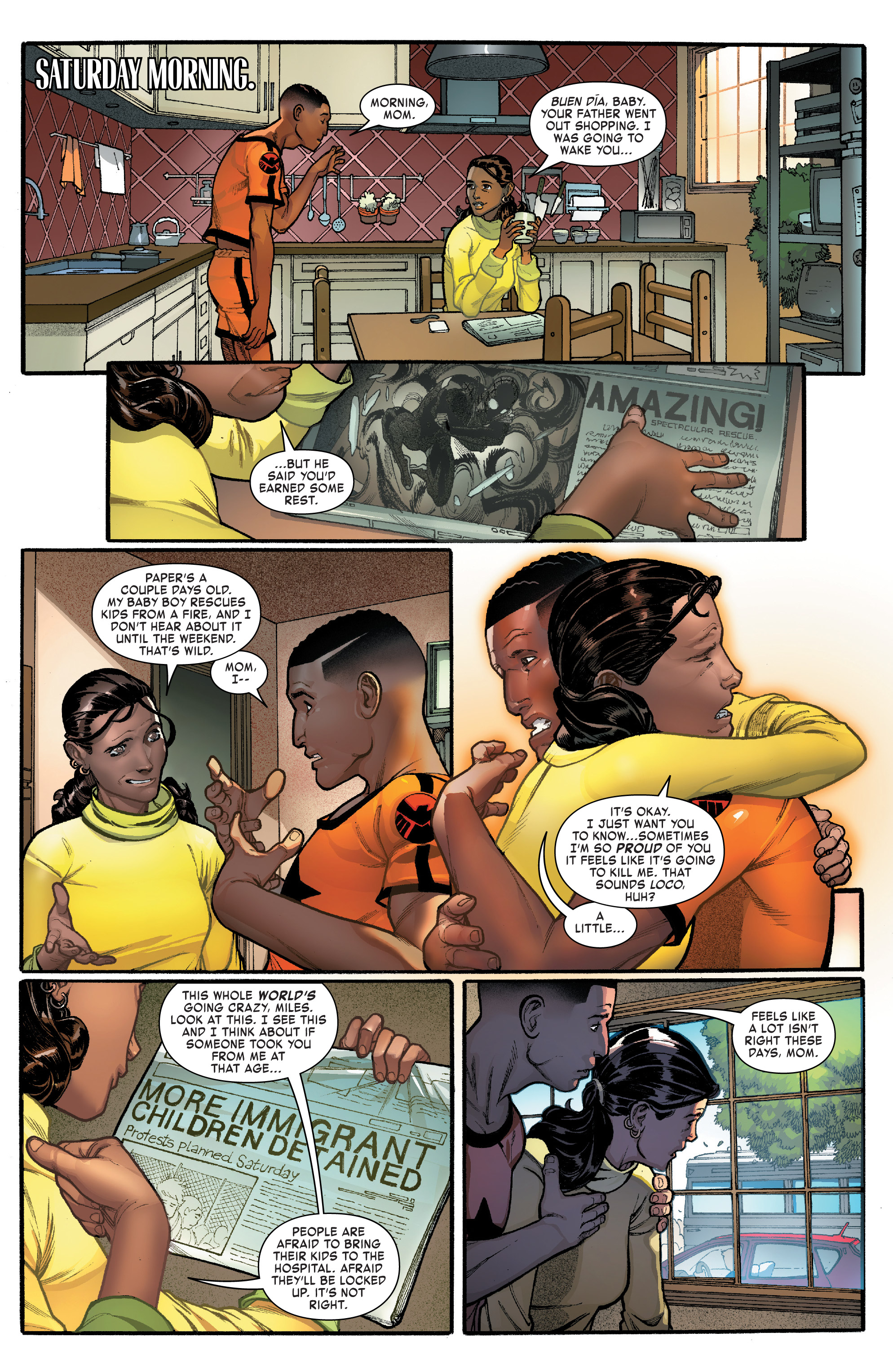 Read online Miles Morales: Spider-Man By Saladin Ahmed Omnibus comic -  Issue # TPB (Part 1) - 13