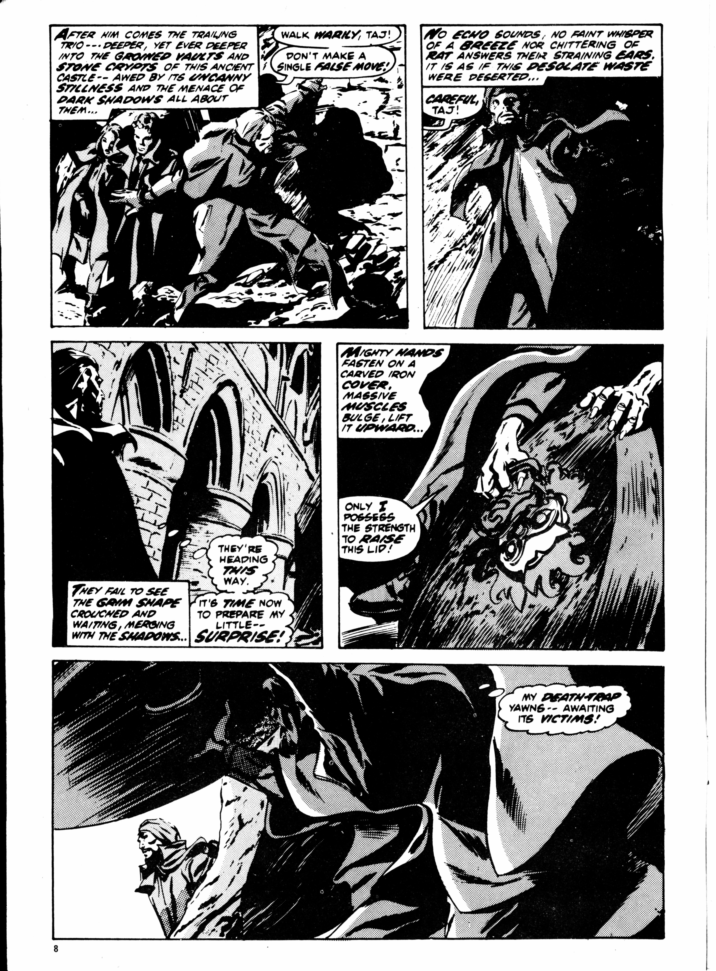Read online Dracula Lives (1974) comic -  Issue #12 - 8