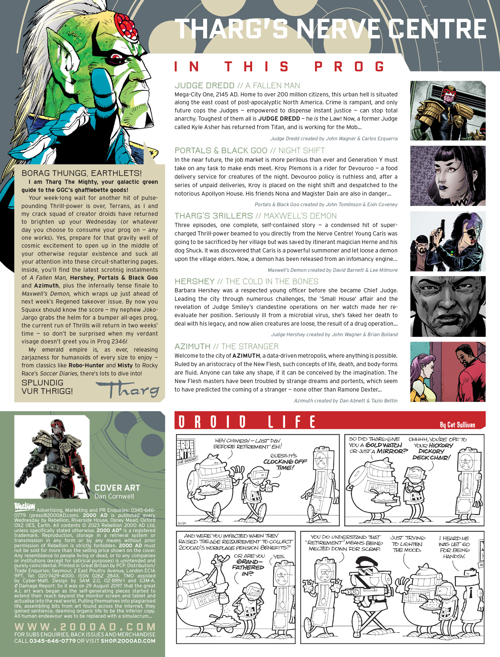 Read online 2000 AD comic -  Issue #2345 - 2