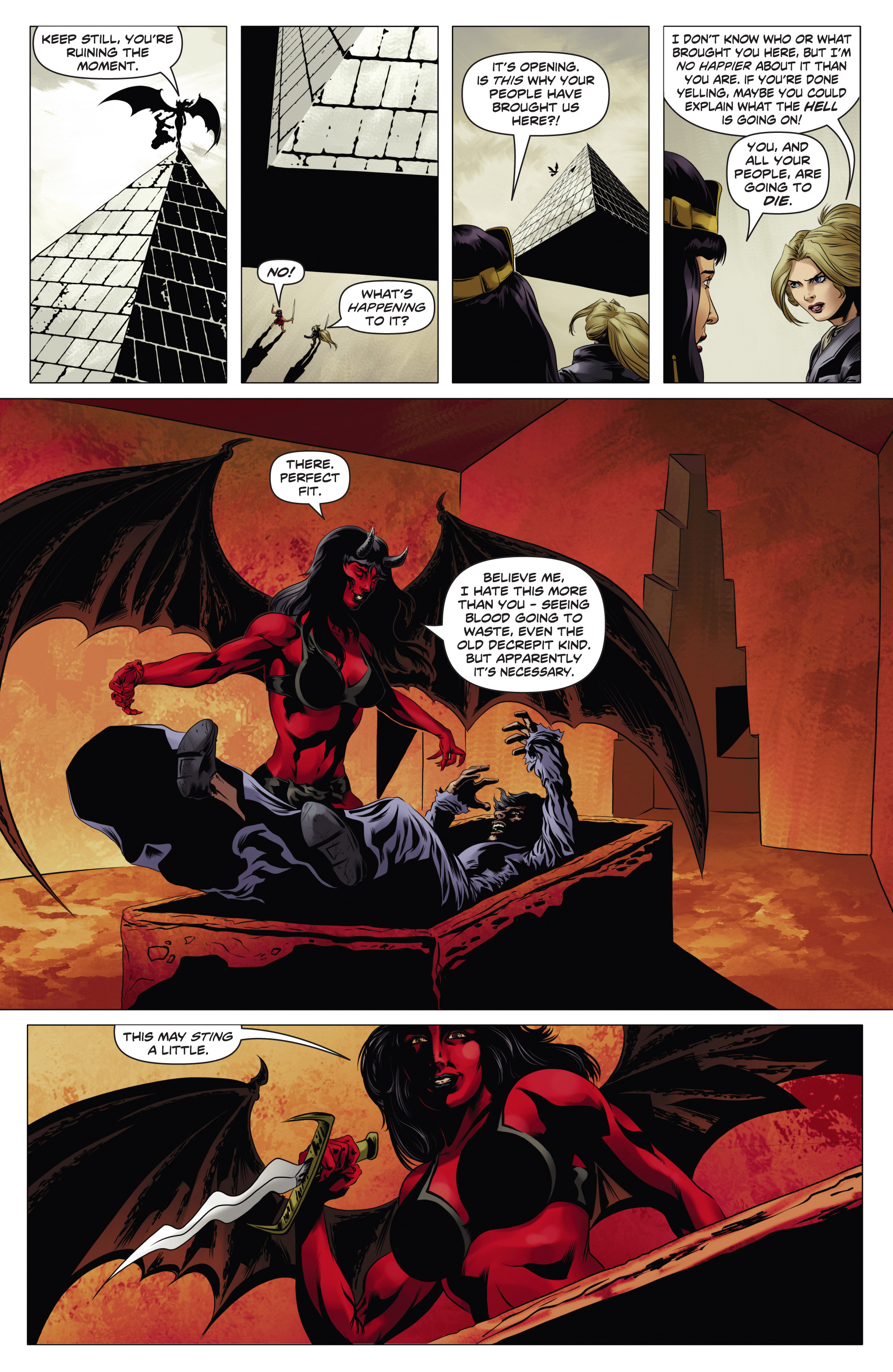 Read online Swords of Sorrow: Pantha & Jane Porter Special comic -  Issue # Full - 12