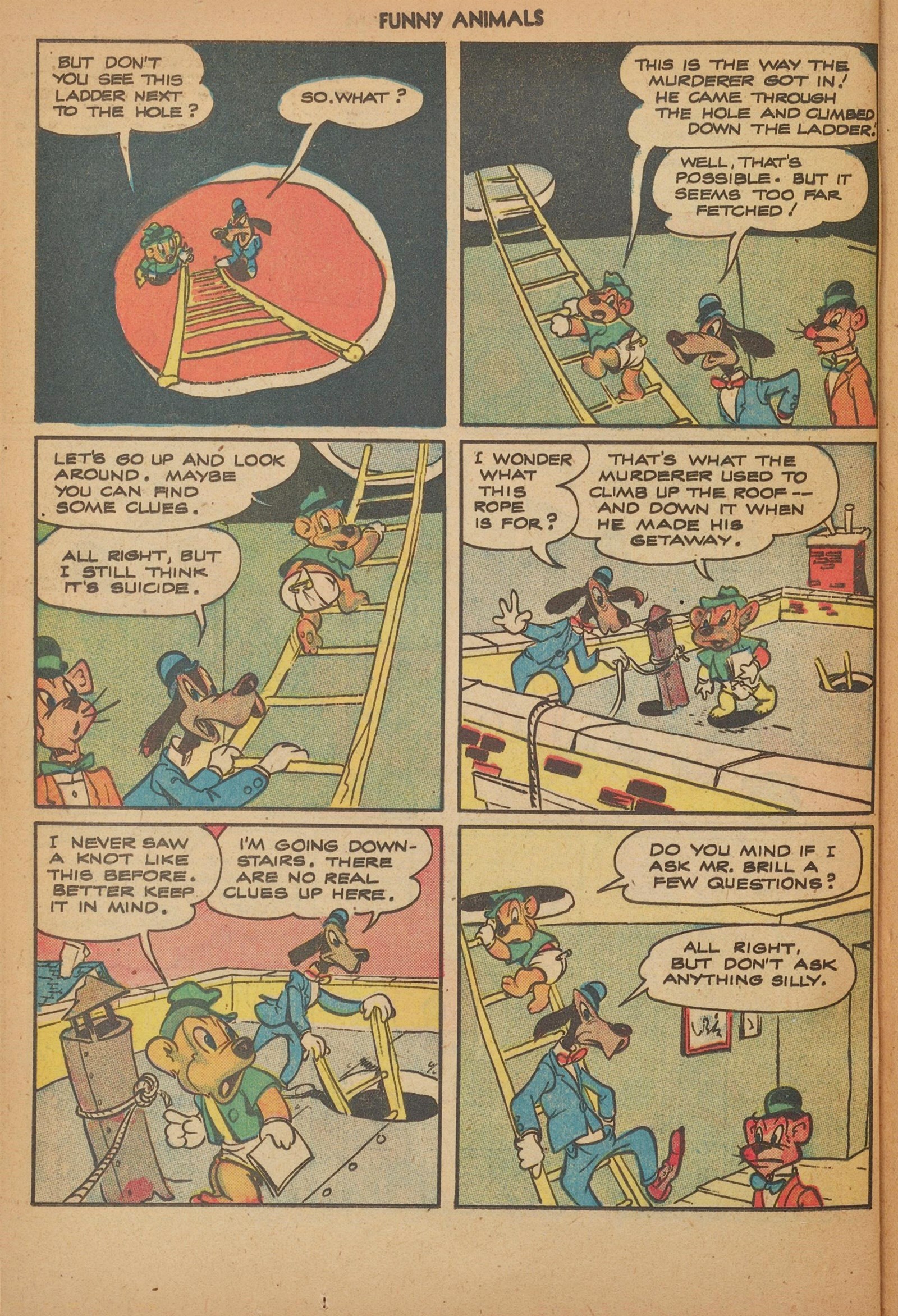 Read online Fawcett's Funny Animals comic -  Issue #62 - 24