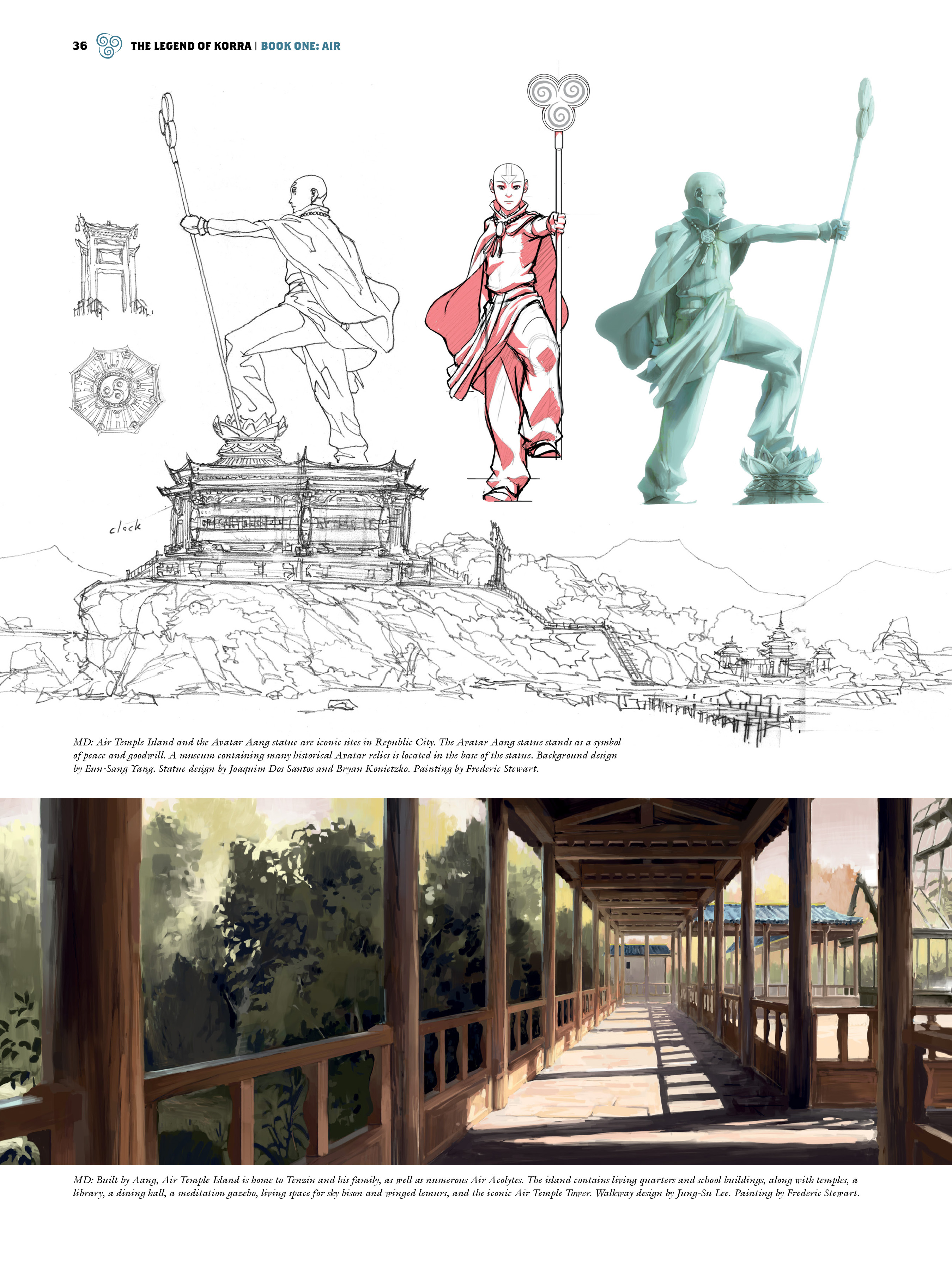 Read online The Legend of Korra: The Art of the Animated Series comic -  Issue # TPB 1 - 34