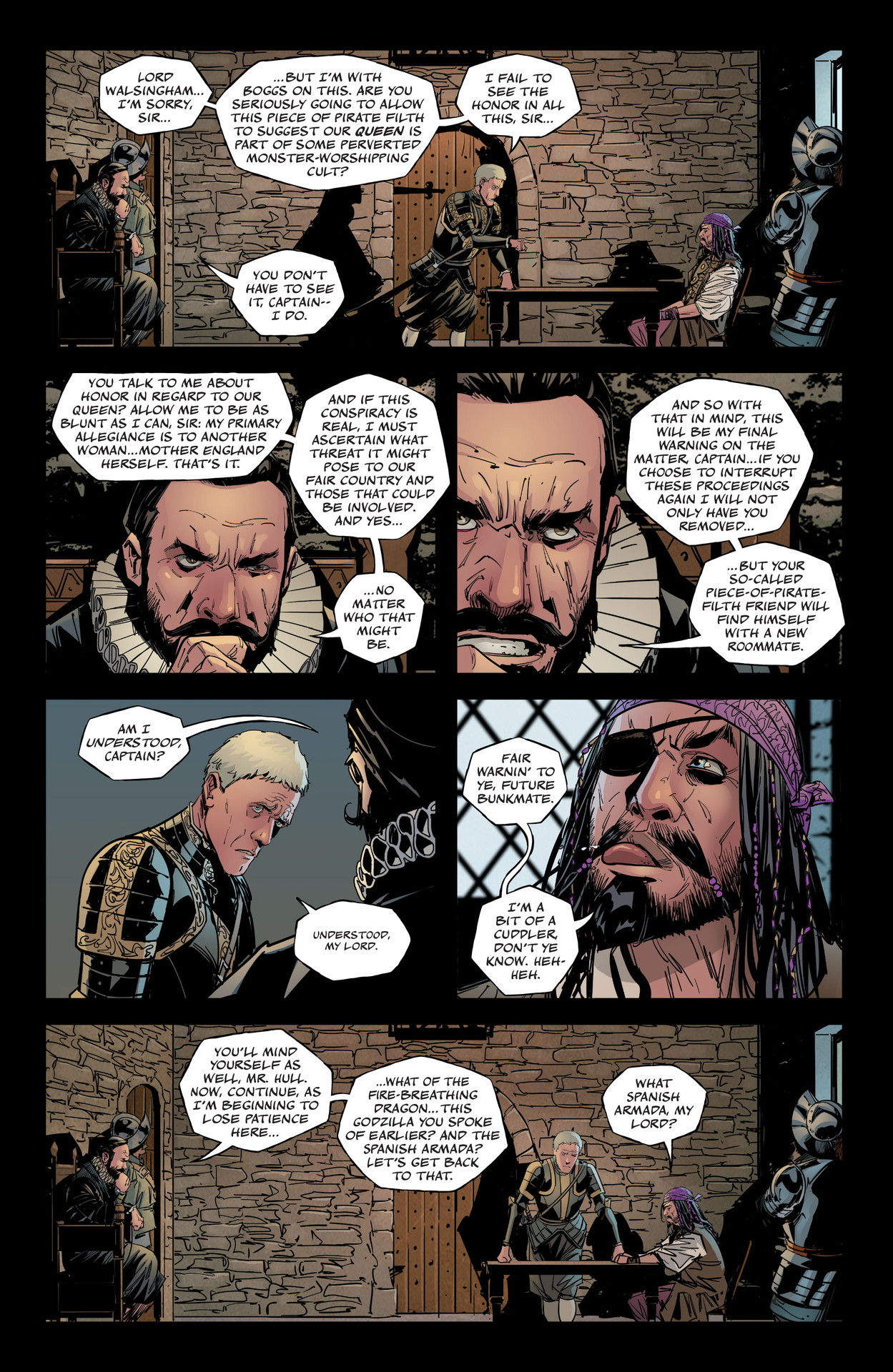 Read online Godzilla: Here There Be Dragons comic -  Issue #3 - 8