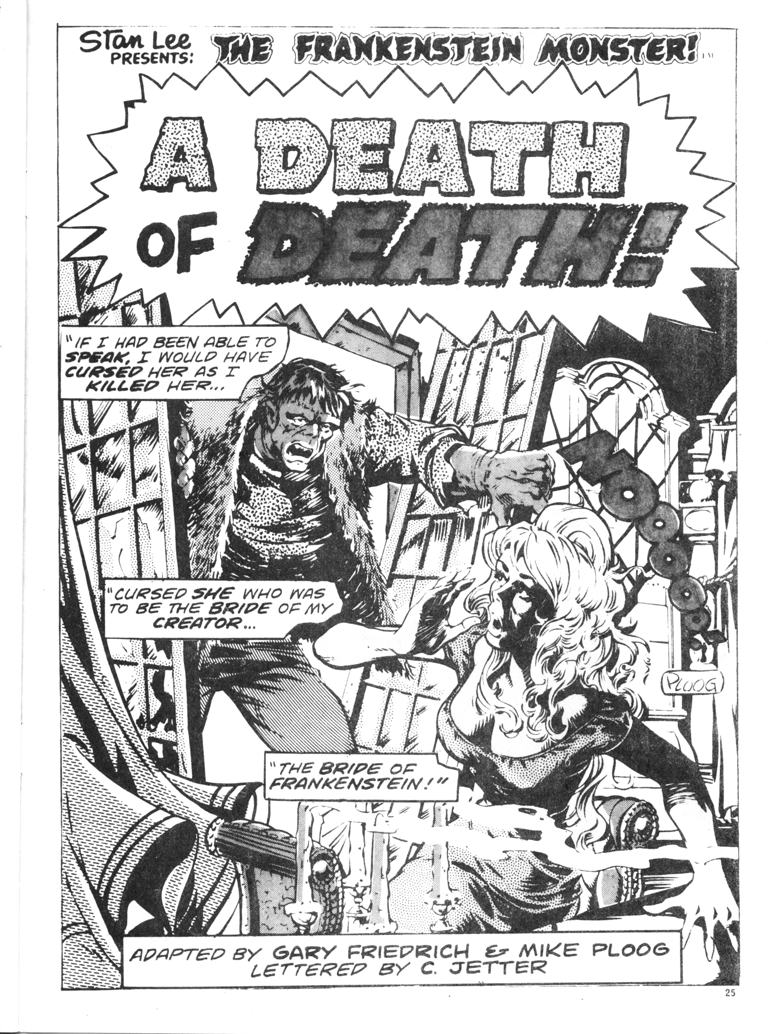 Read online Dracula Lives (1974) comic -  Issue #6 - 25