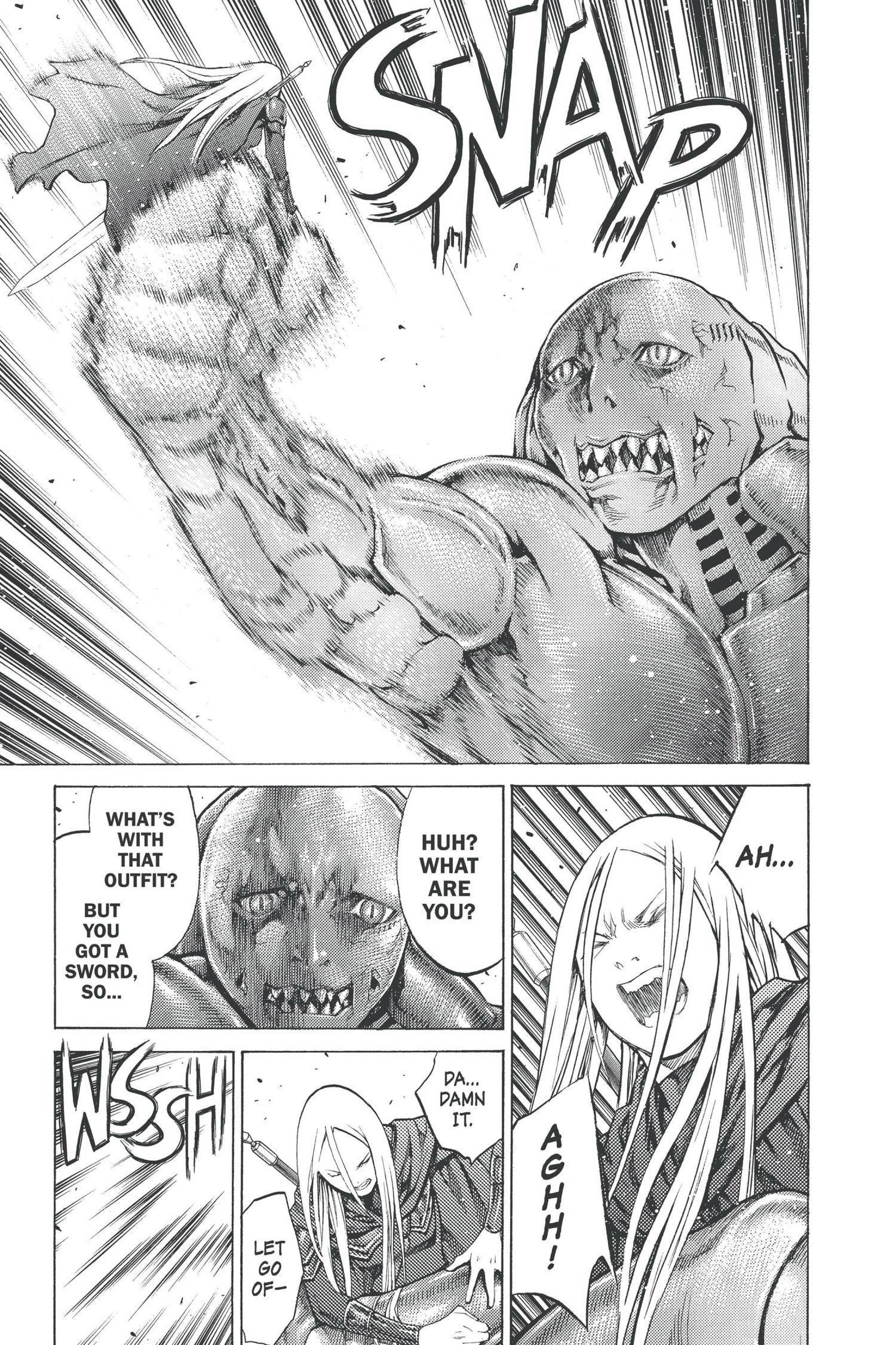 Read online Claymore comic -  Issue #17 - 25