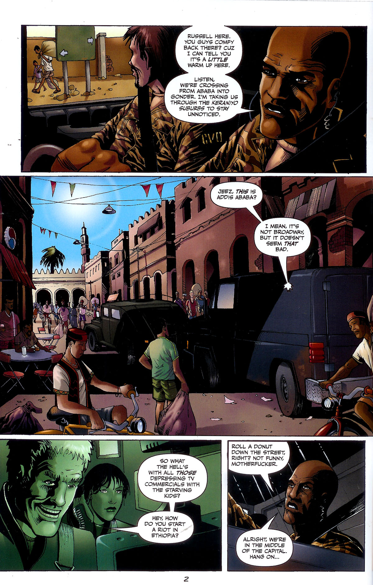 Read online CVO: Covert Vampiric Operations - African Blood comic -  Issue #2 - 4