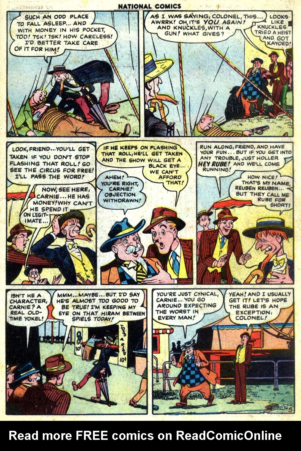 Read online National Comics comic -  Issue #73 - 7