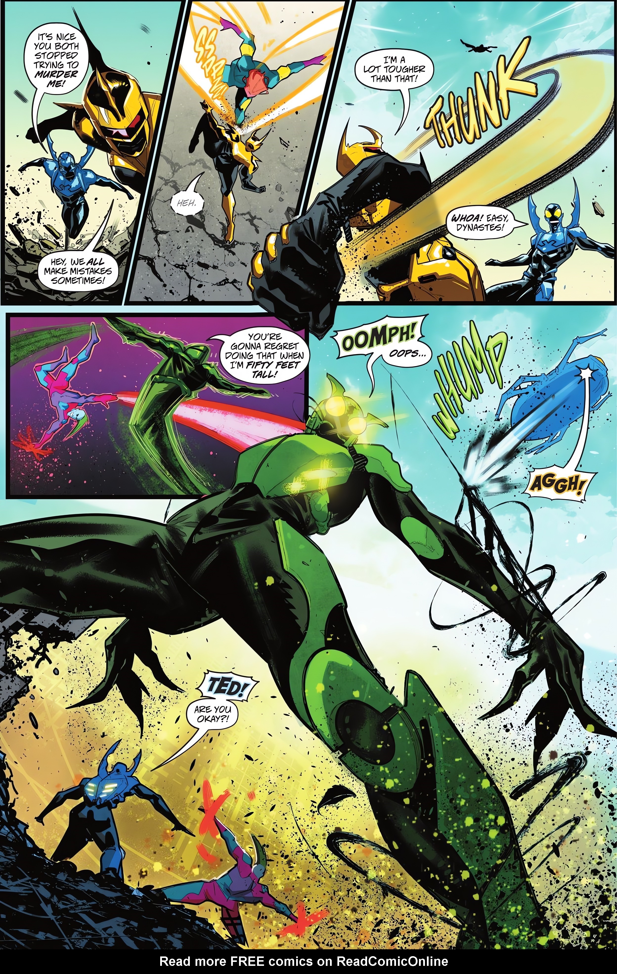 Read online Blue Beetle (2023) comic -  Issue #1 - 7