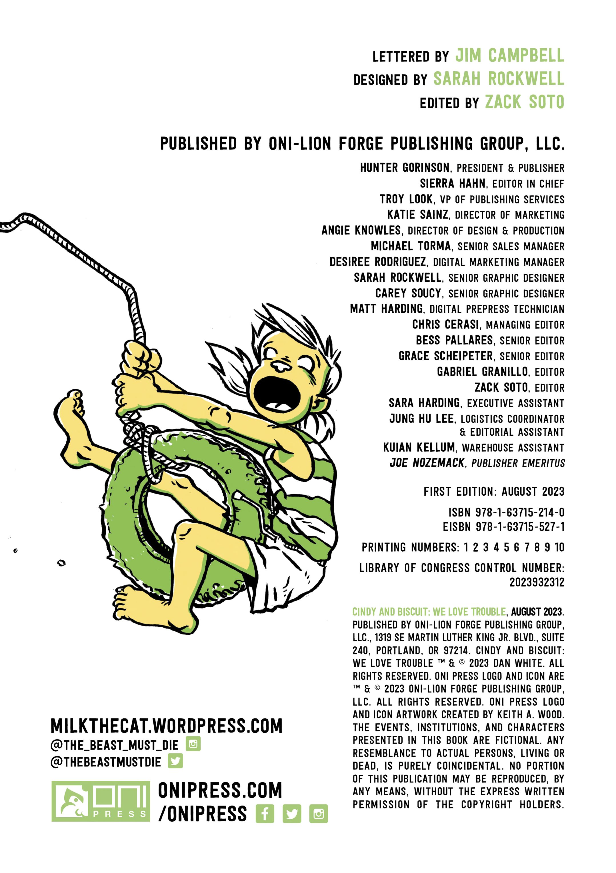 Read online Cindy And Biscuit: We Love Trouble comic -  Issue # TPB (Part 1) - 5