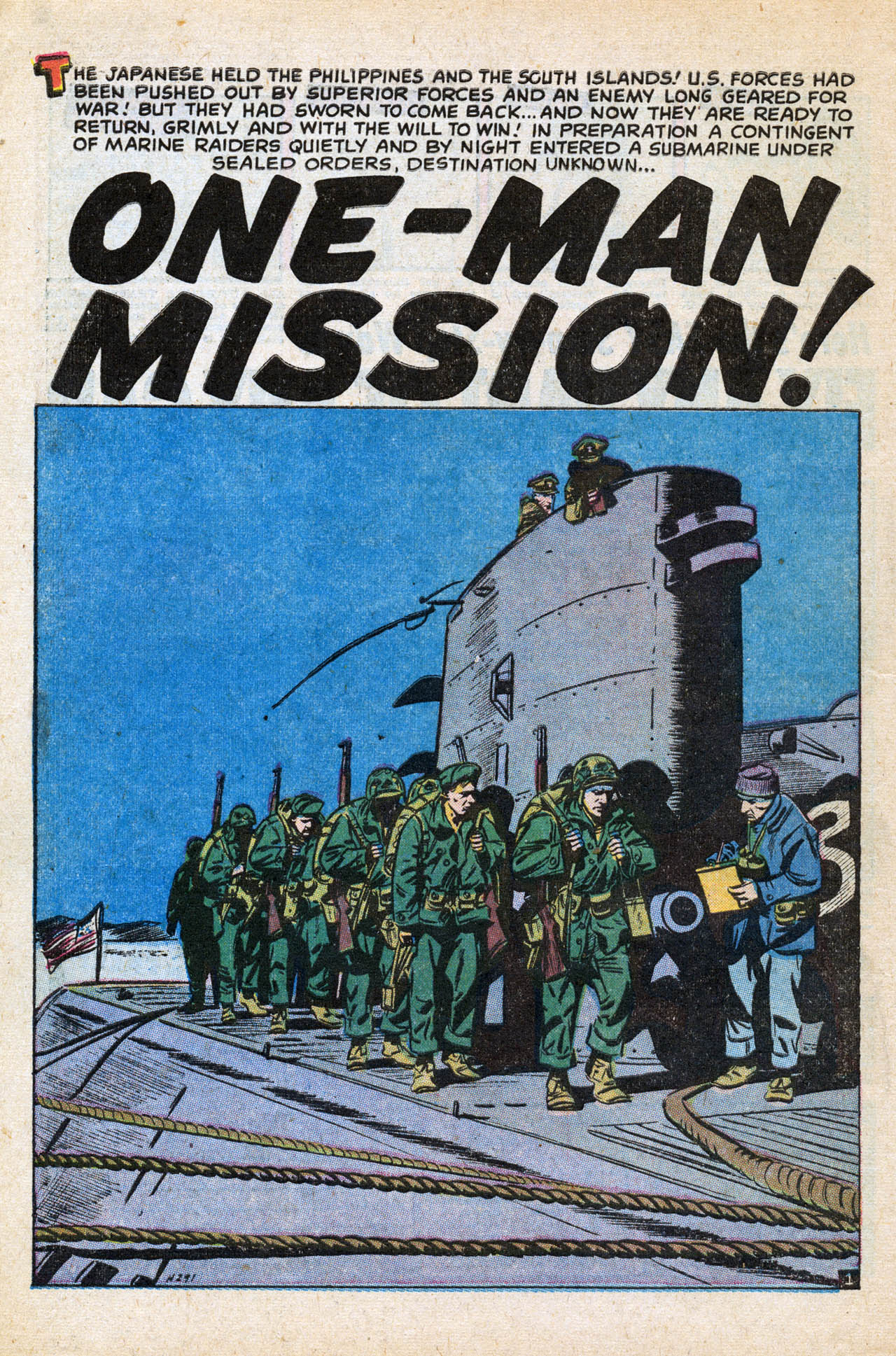 Read online Marines in Action comic -  Issue #5 - 10