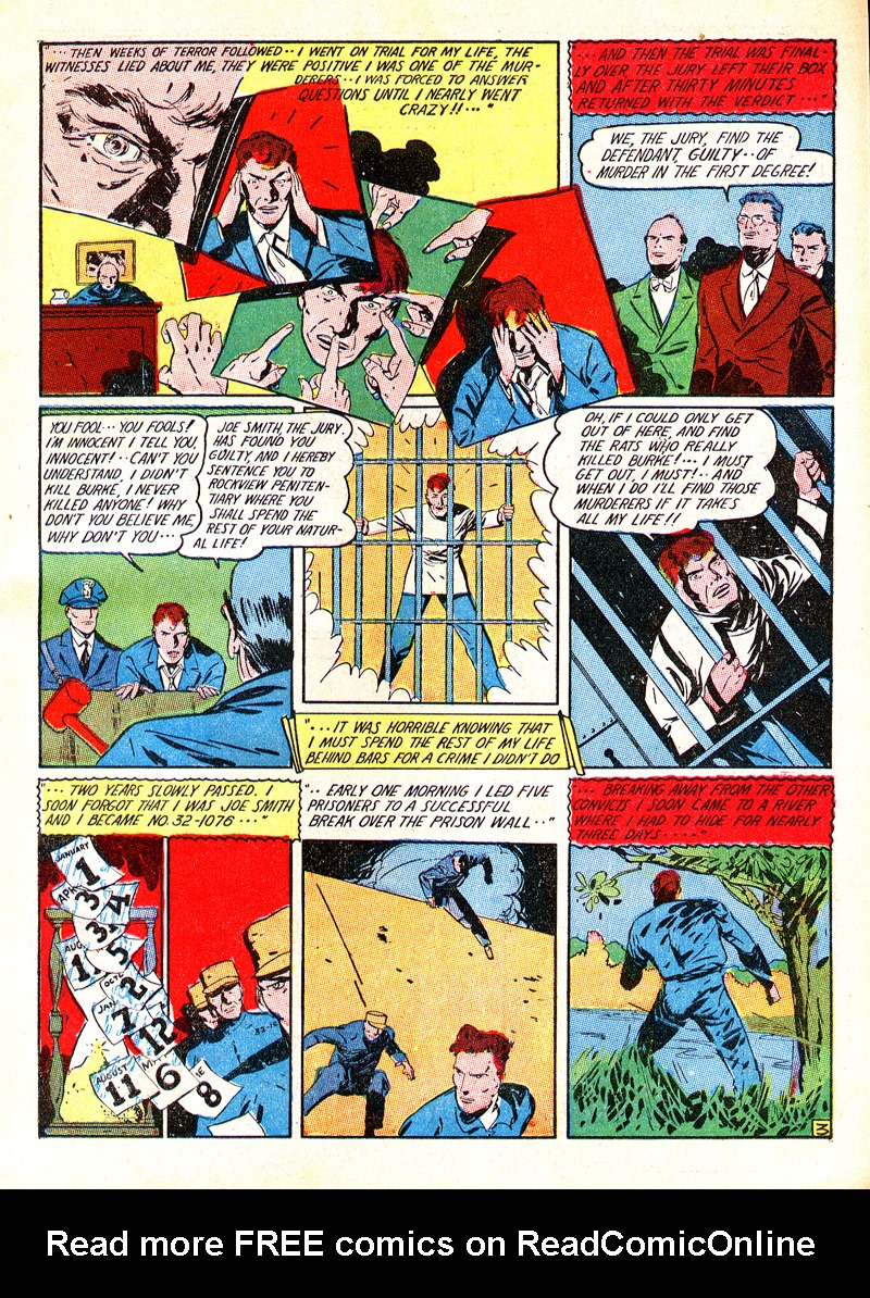 Read online Captain Fearless comic -  Issue #1 - 19