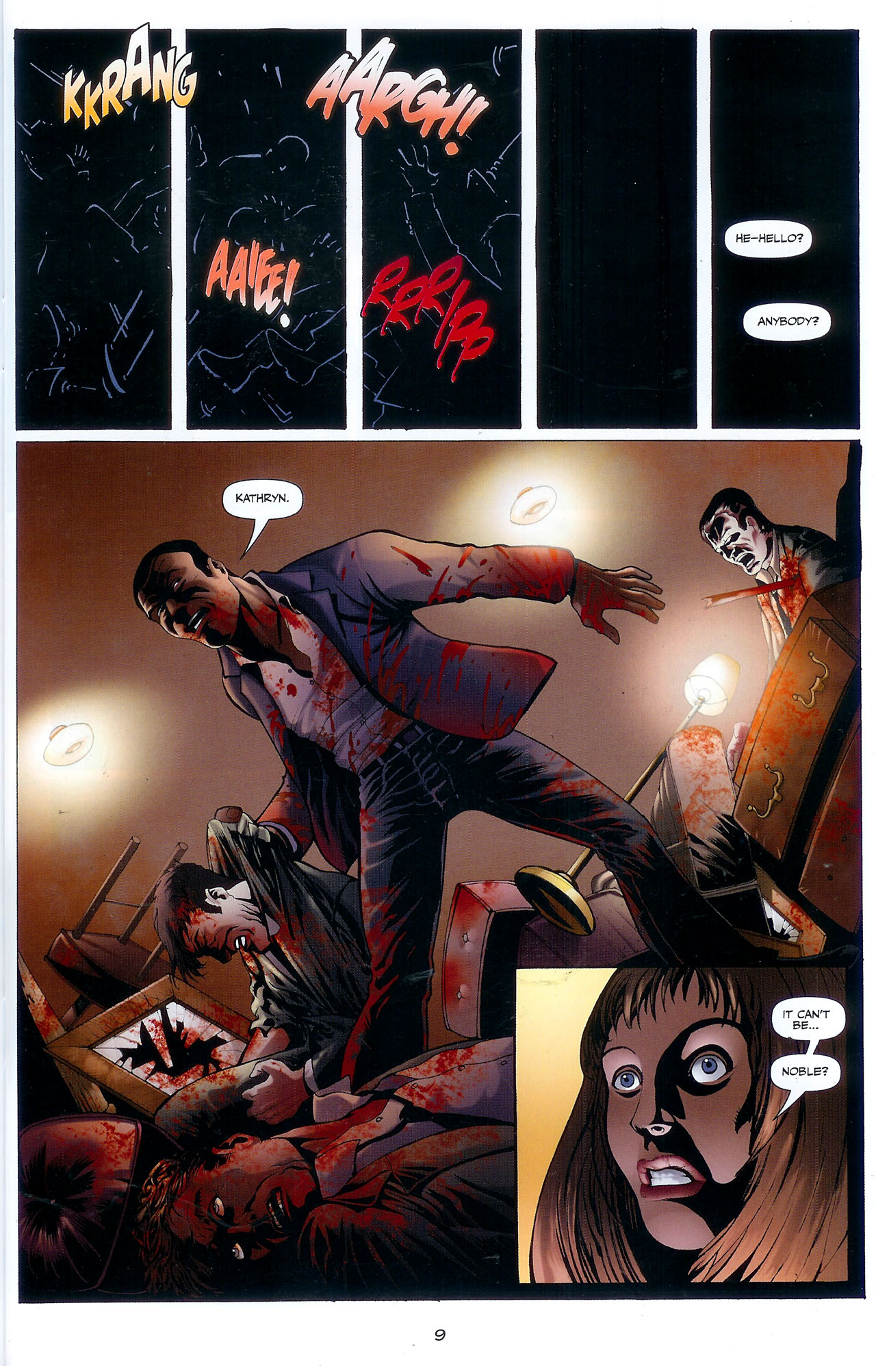 Read online CVO: Covert Vampiric Operations - African Blood comic -  Issue #4 - 11