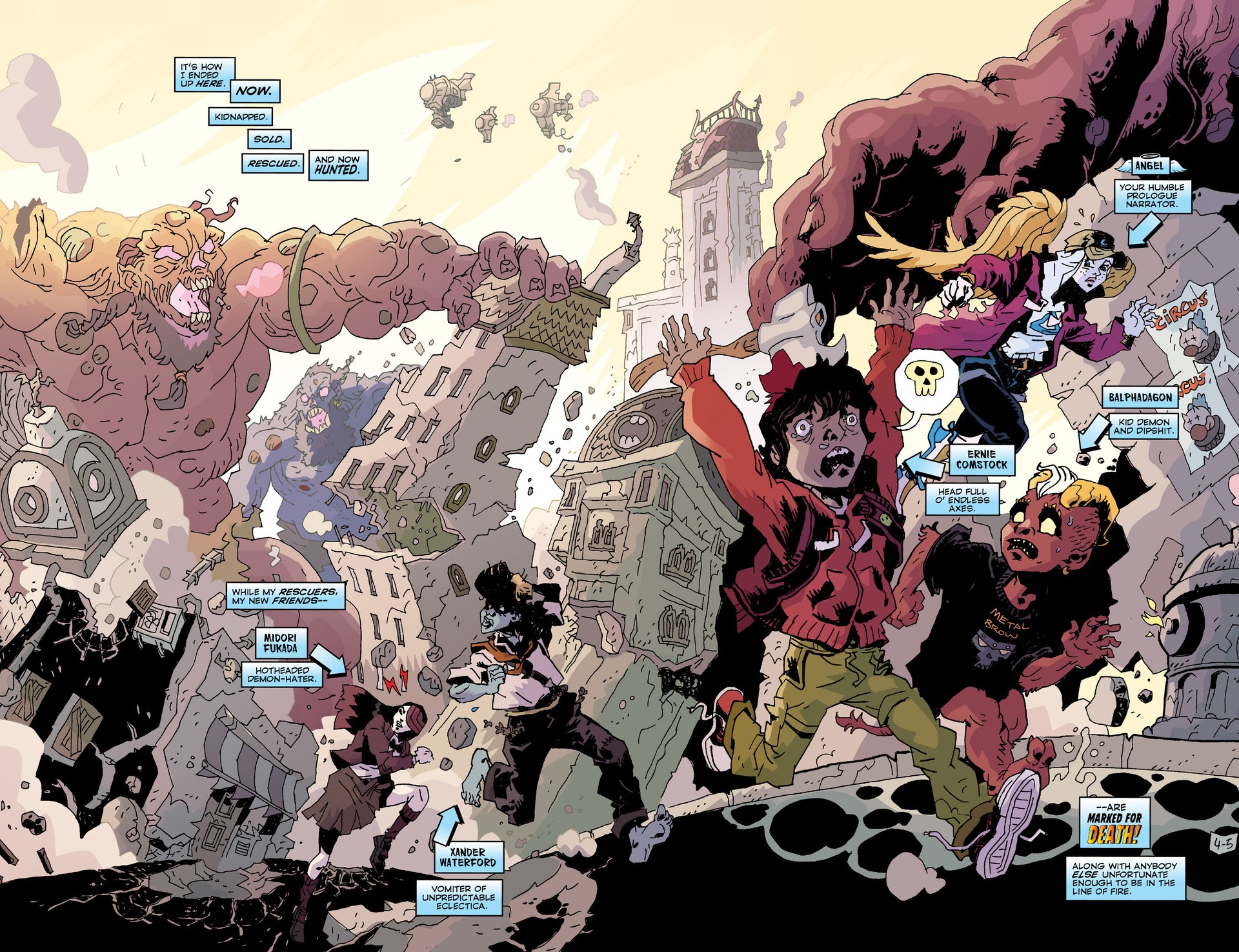 Read online In Hell We Fight! comic -  Issue #4 - 6