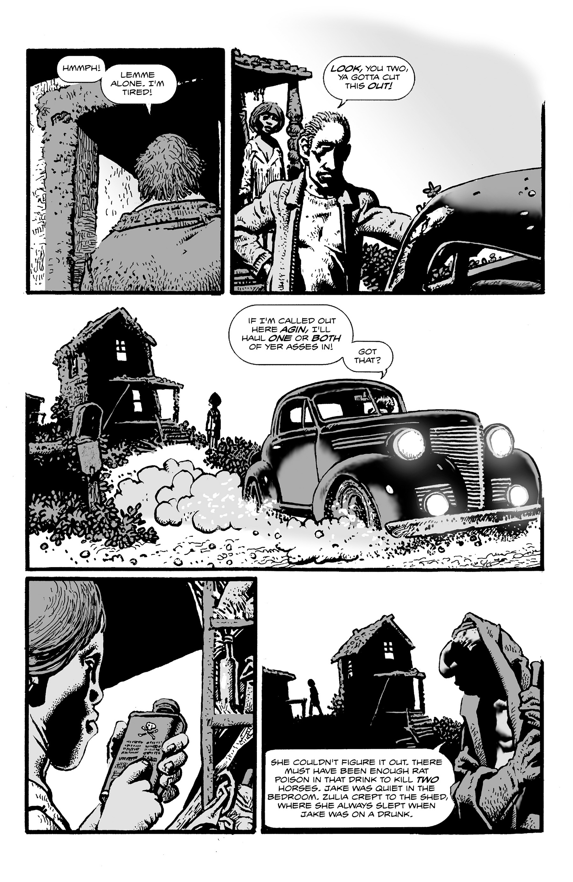 Read online Shadows on the Grave comic -  Issue #1 - 22