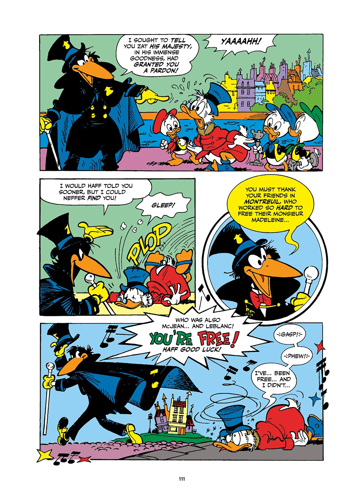 Read online Uncle Scrooge and Donald Duck in Les Misérables and War and Peace comic -  Issue # TPB (Part 2) - 12