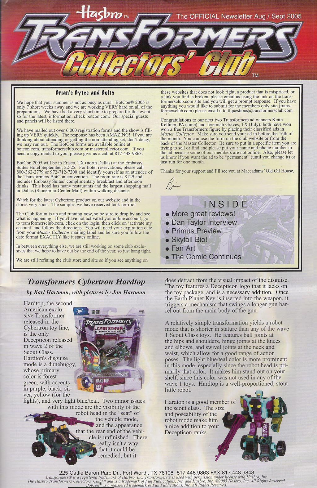 Read online Transformers: Collectors' Club comic -  Issue #4 - 1
