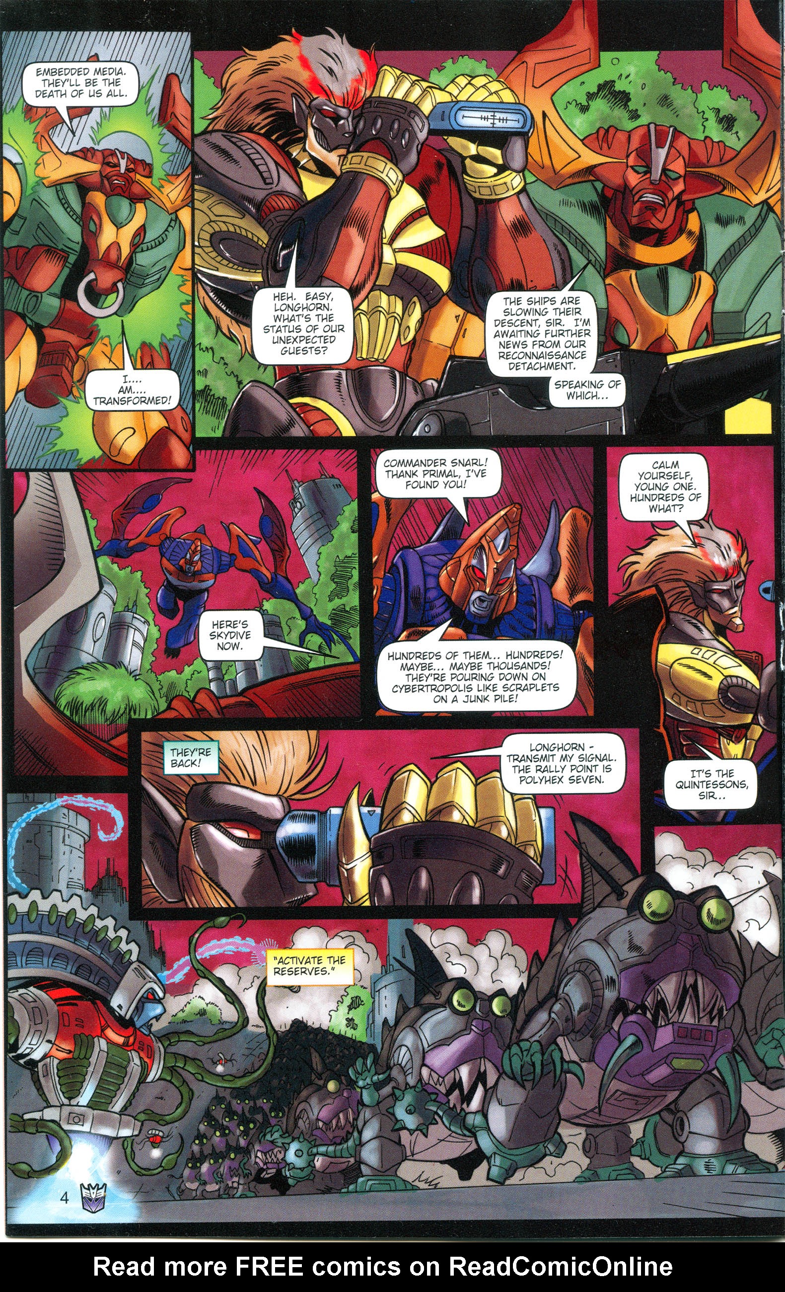 Read online Transformers: Collectors' Club comic -  Issue #16 - 4