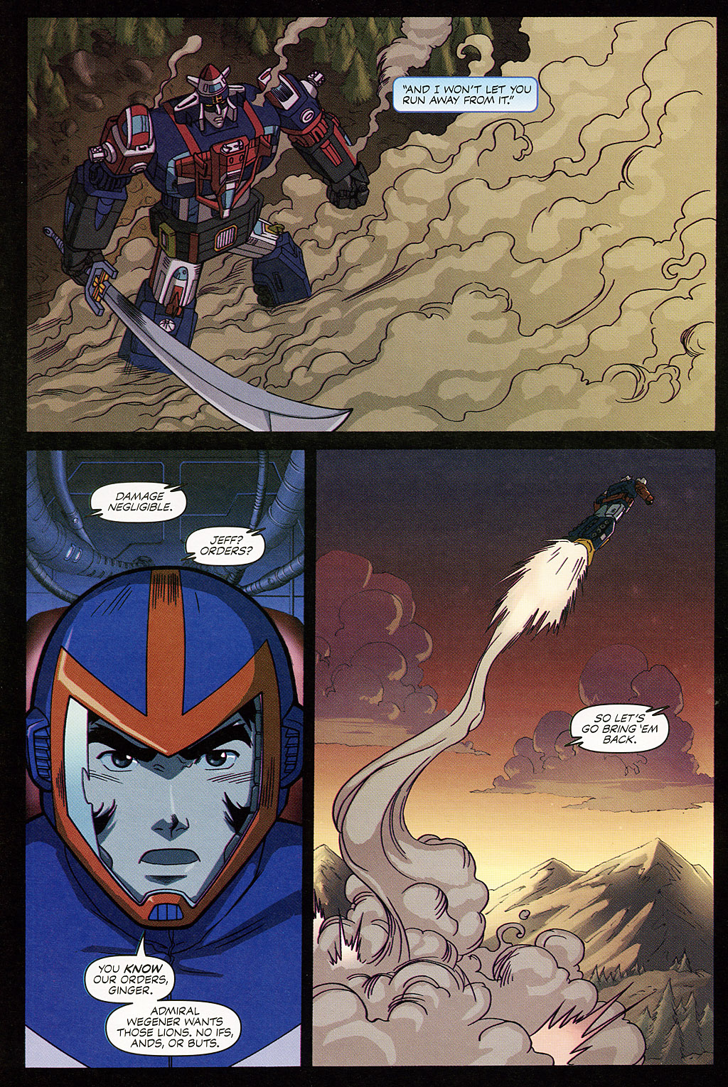 Read online Voltron: Defender of the Universe comic -  Issue #3 - 23