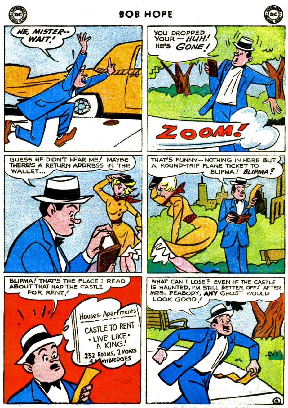 Read online The Adventures of Bob Hope comic -  Issue #58 - 6
