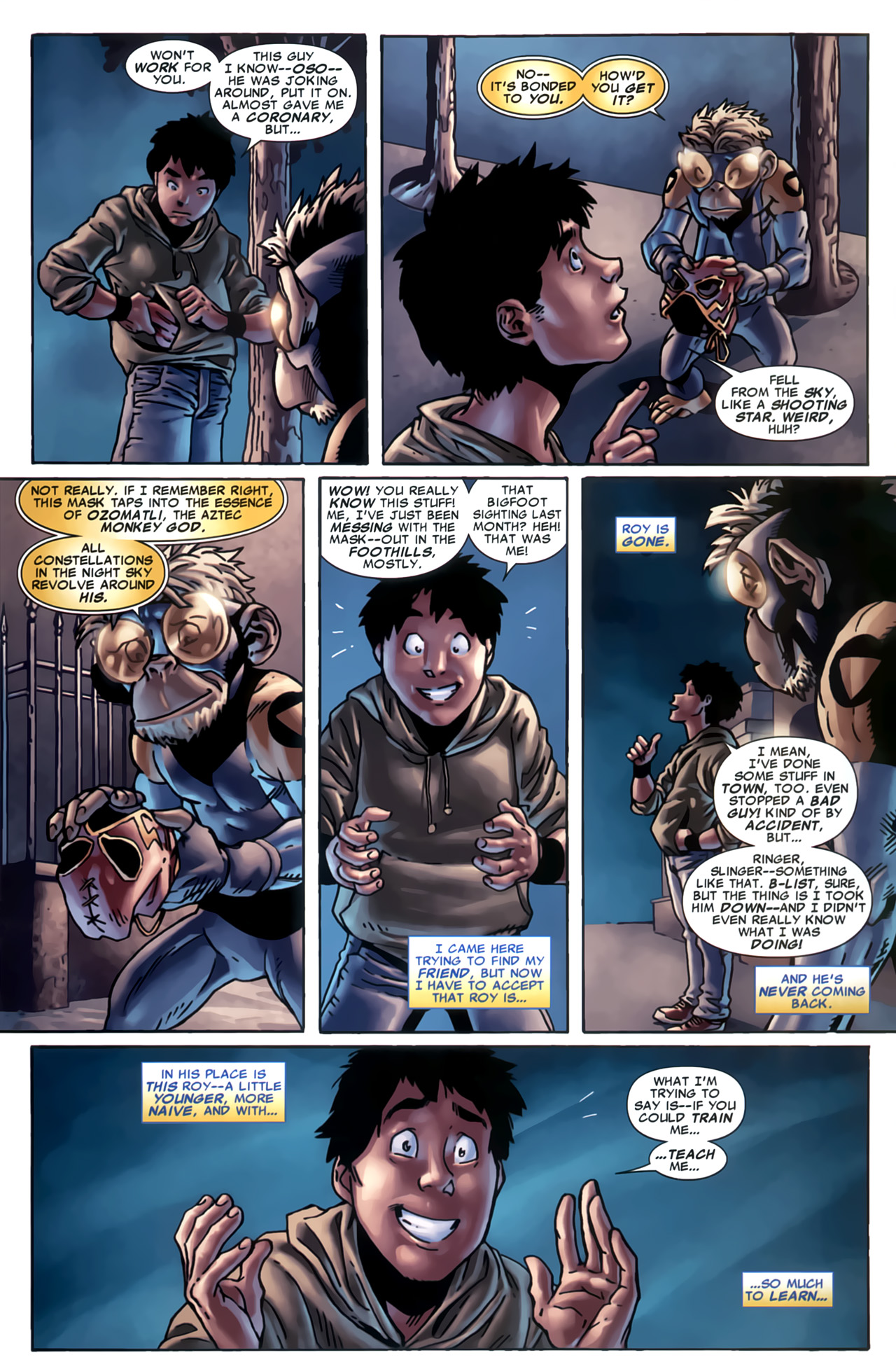 Read online Marvel Apes: Speedball Special comic -  Issue # Full - 28