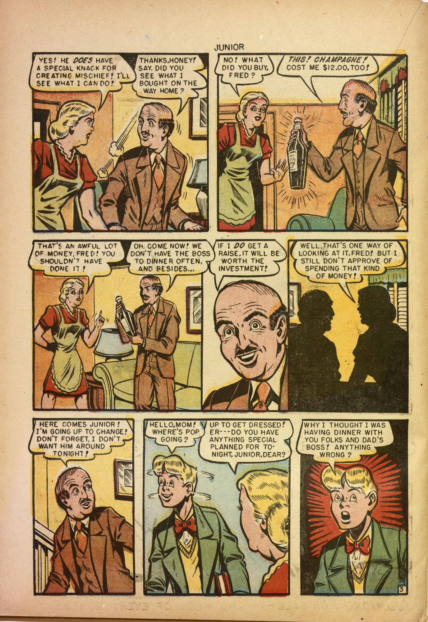Read online Junior (1947) comic -  Issue #12 - 22