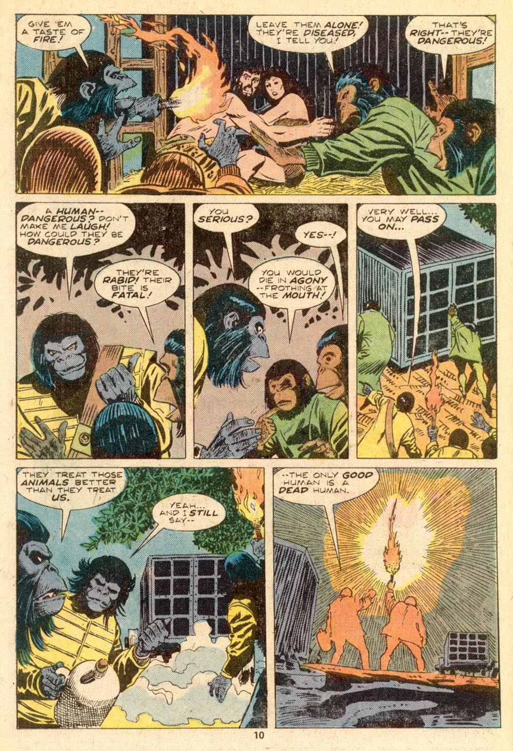 Read online Adventures on the Planet of the Apes comic -  Issue #5 - 7