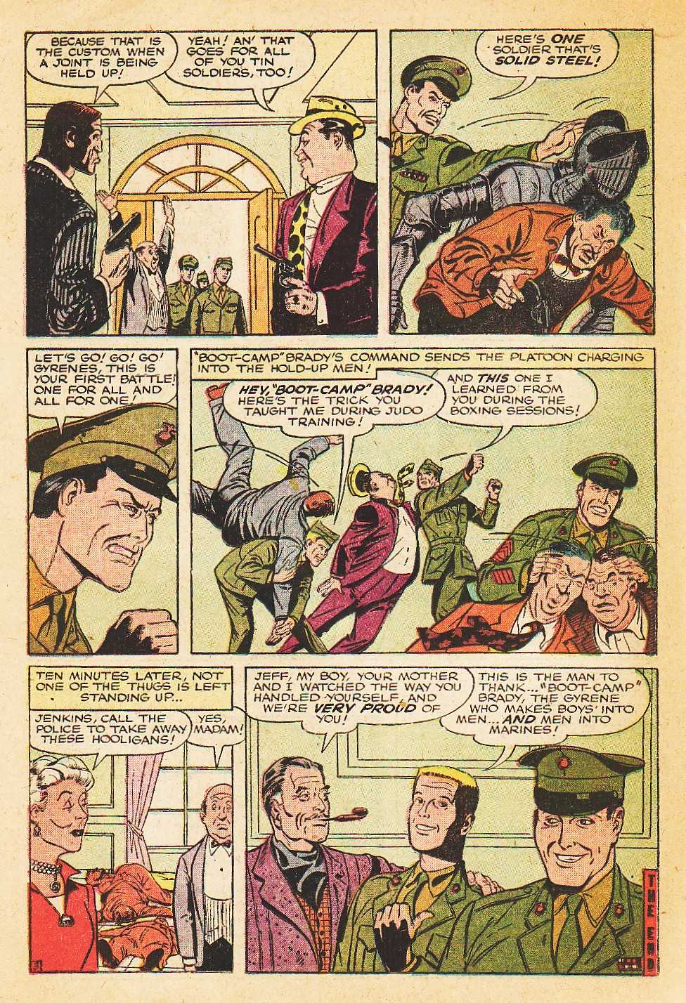 Read online Marines in Action comic -  Issue #7 - 18