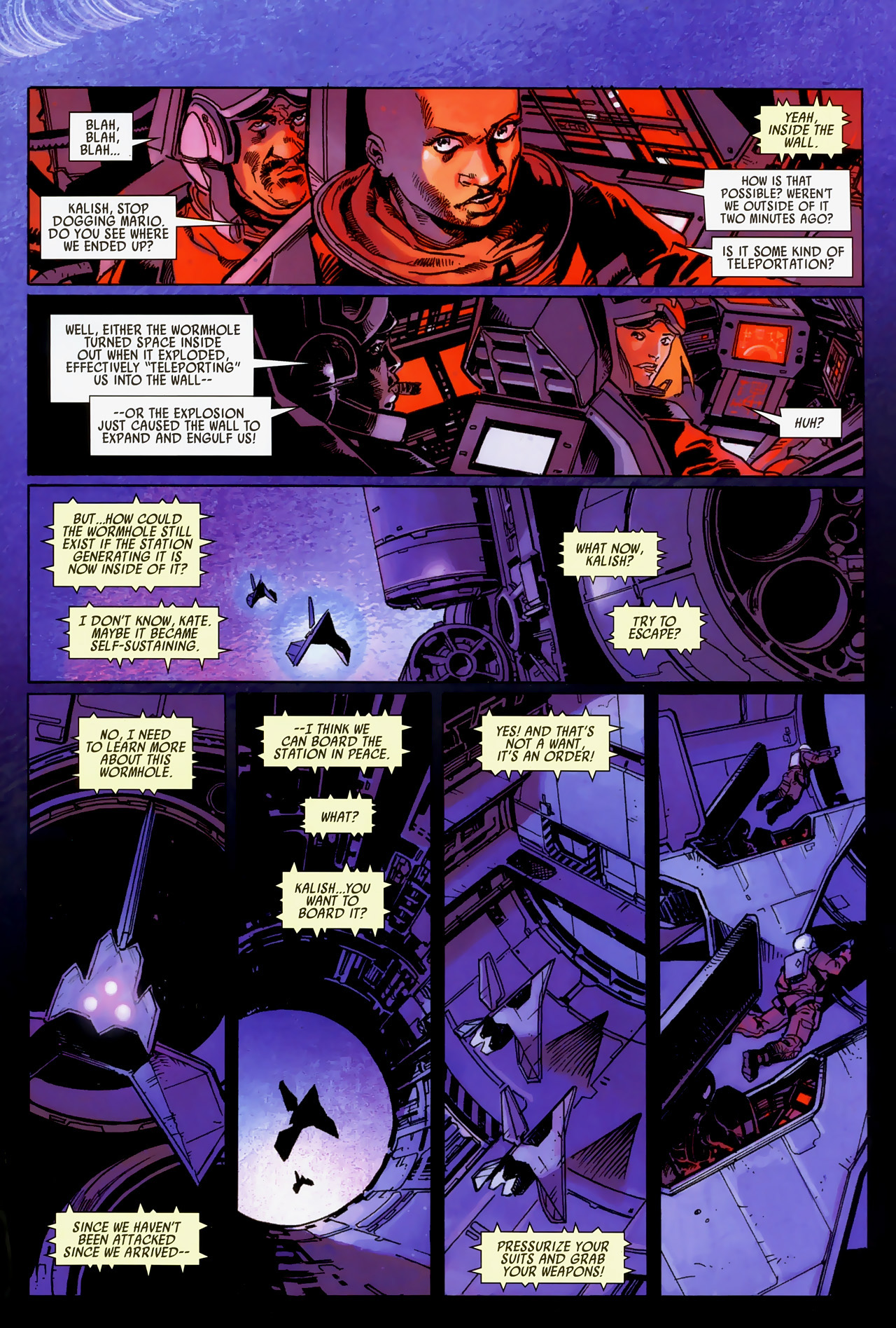 Read online Universal War One comic -  Issue #3 - 9