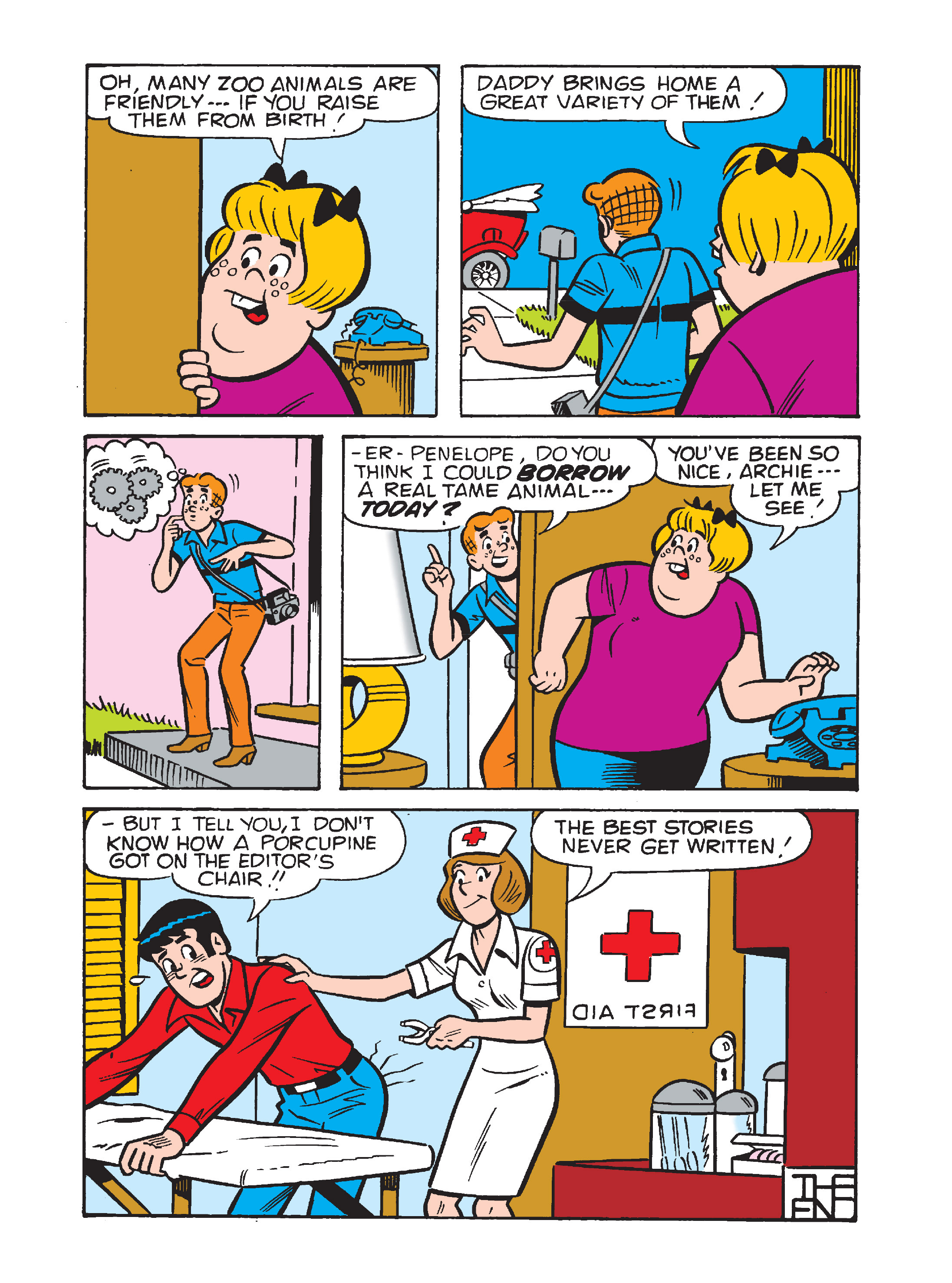 Read online Archie's Funhouse Double Digest comic -  Issue #8 - 67
