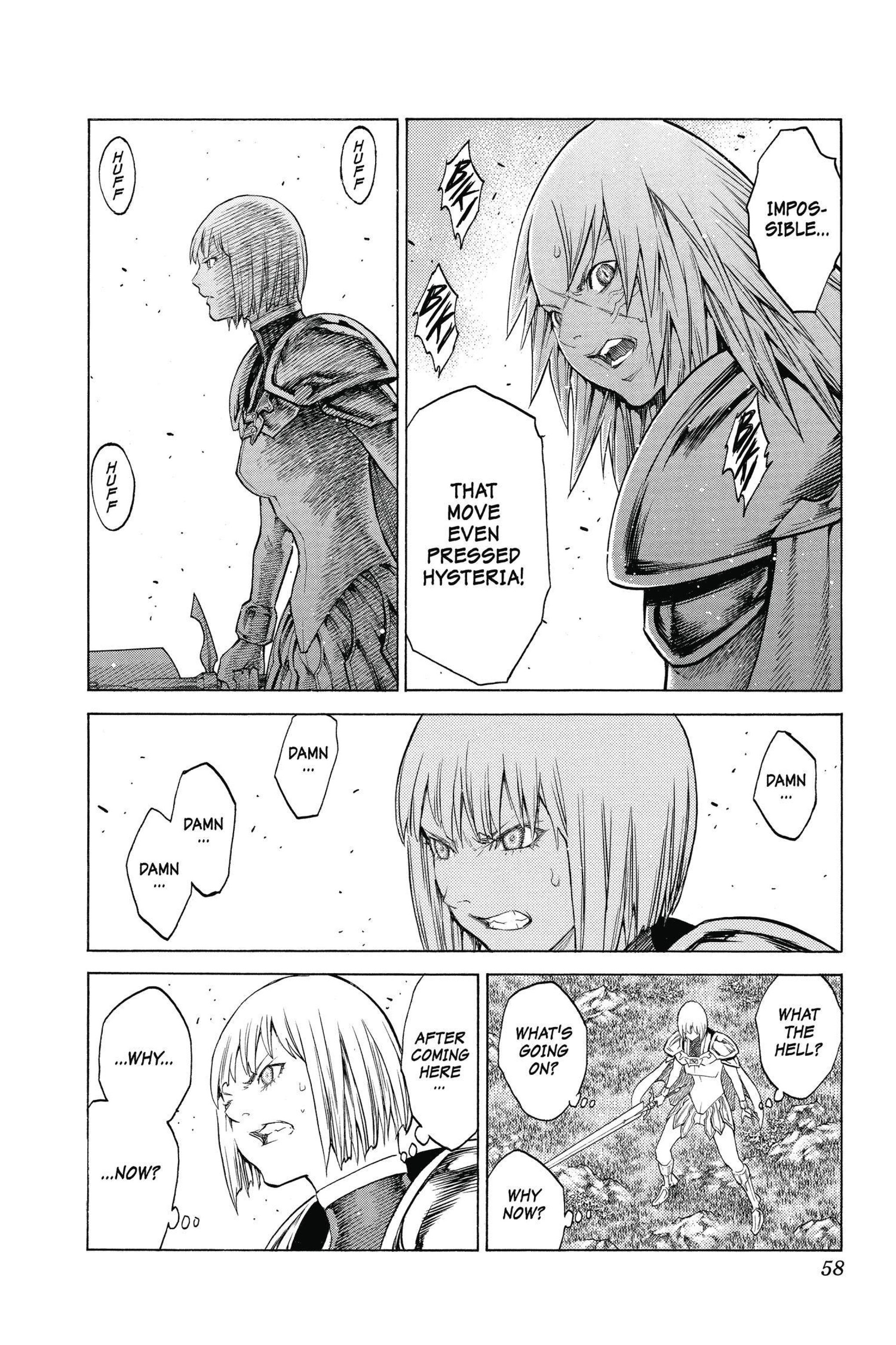 Read online Claymore comic -  Issue #26 - 52