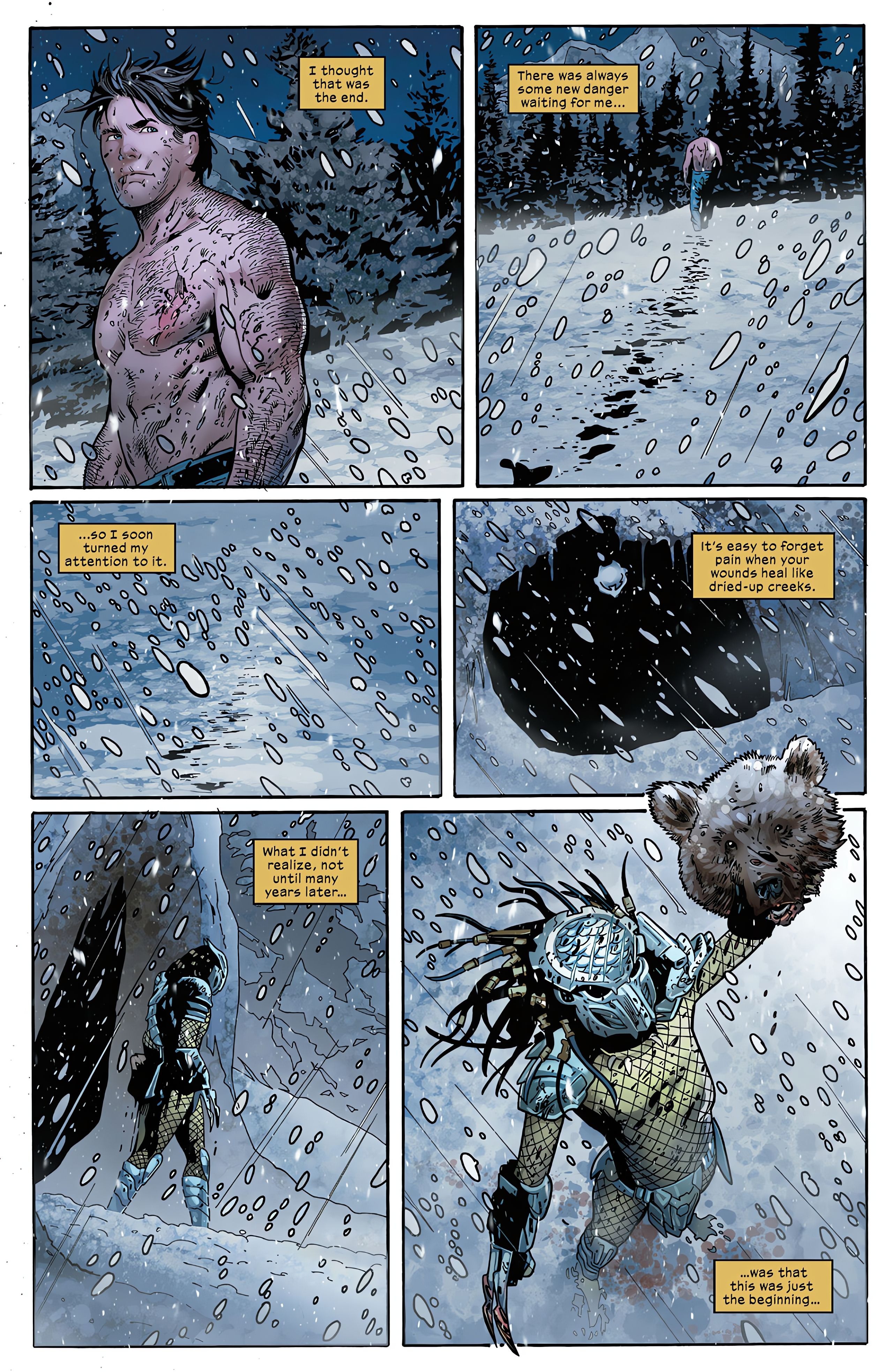 Read online Predator vs. Wolverine comic -  Issue #1 - 37