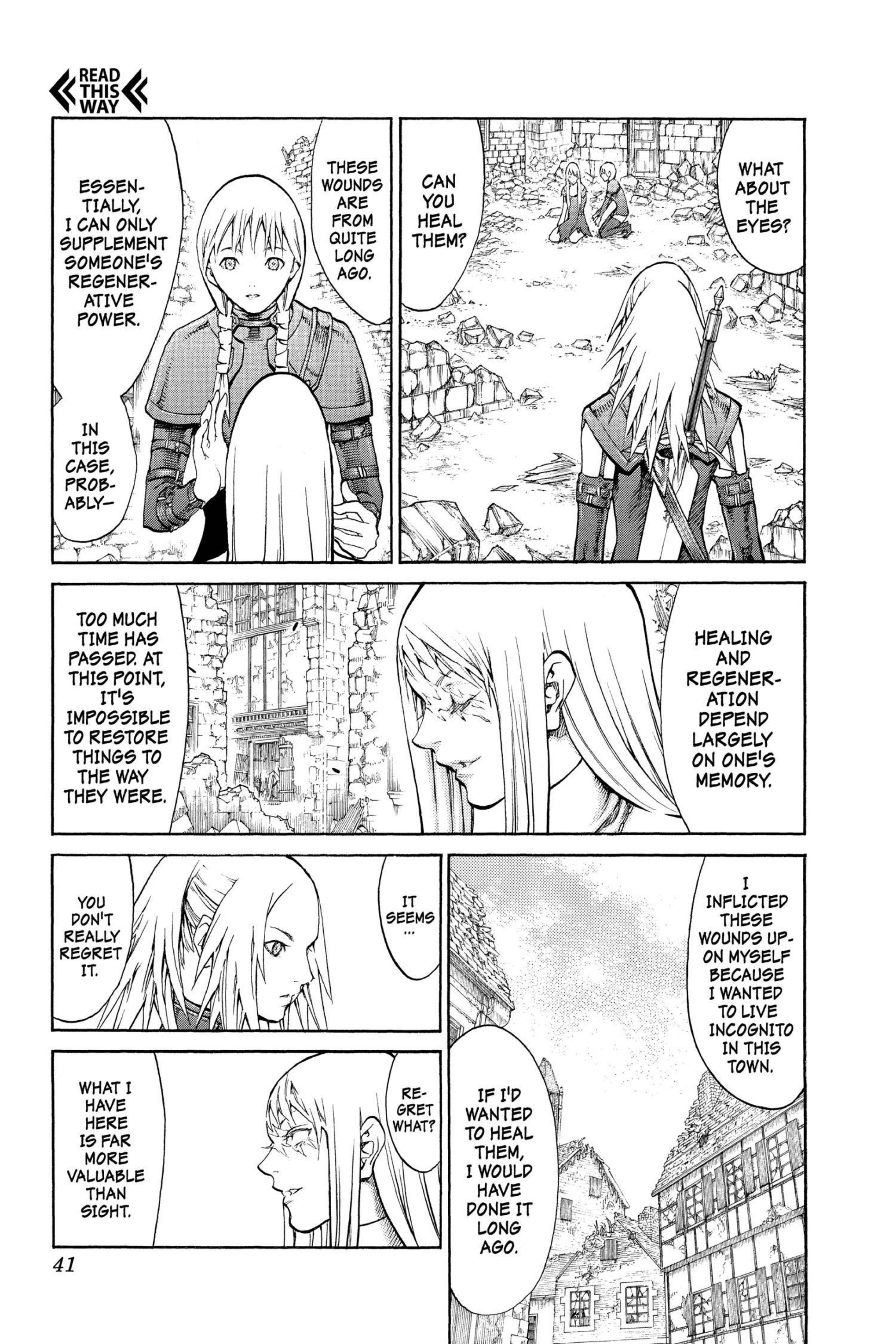 Read online Claymore comic -  Issue #15 - 37