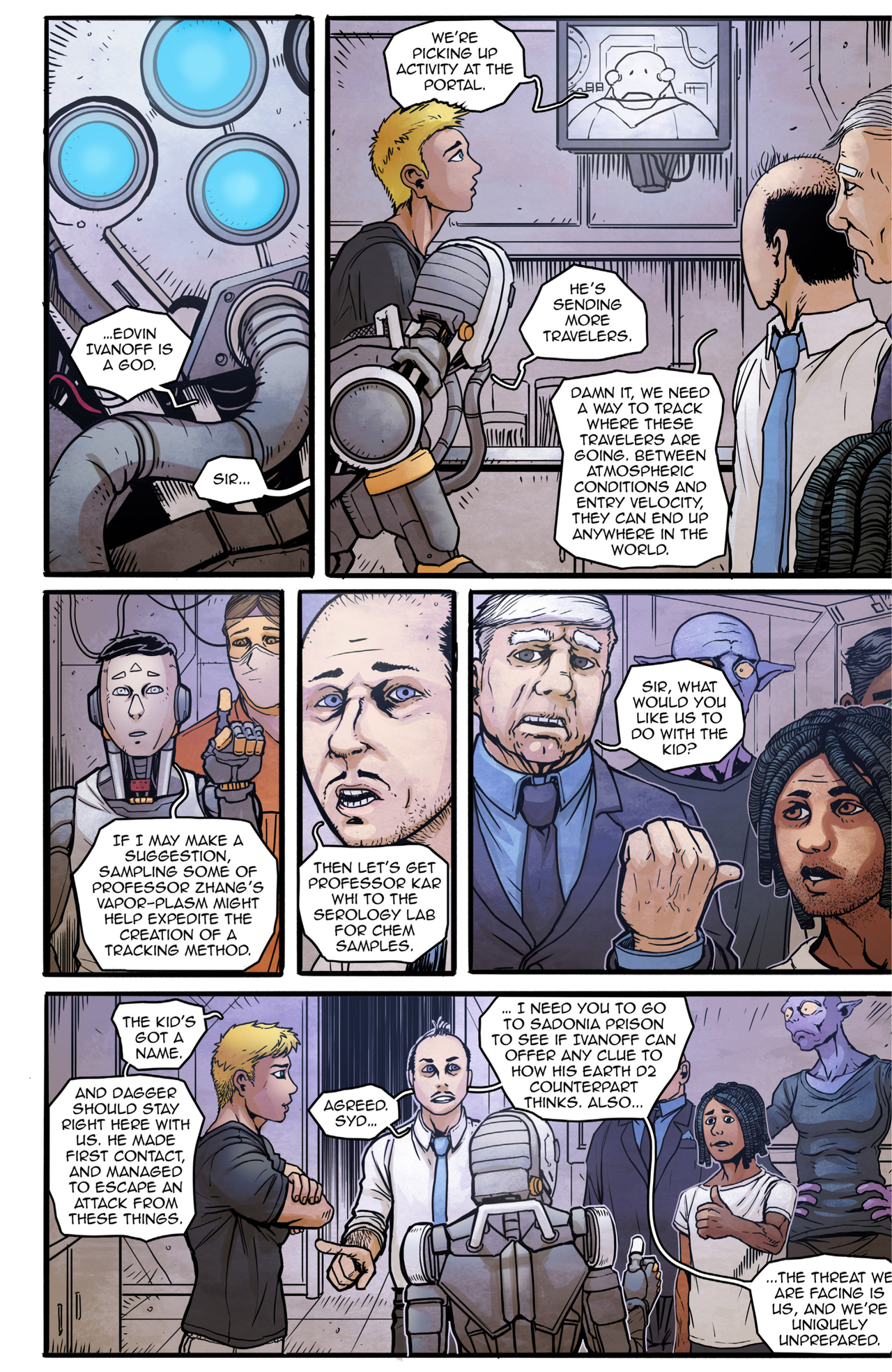 Read online Butcher Queen: Planet of the Dead comic -  Issue #3 - 8