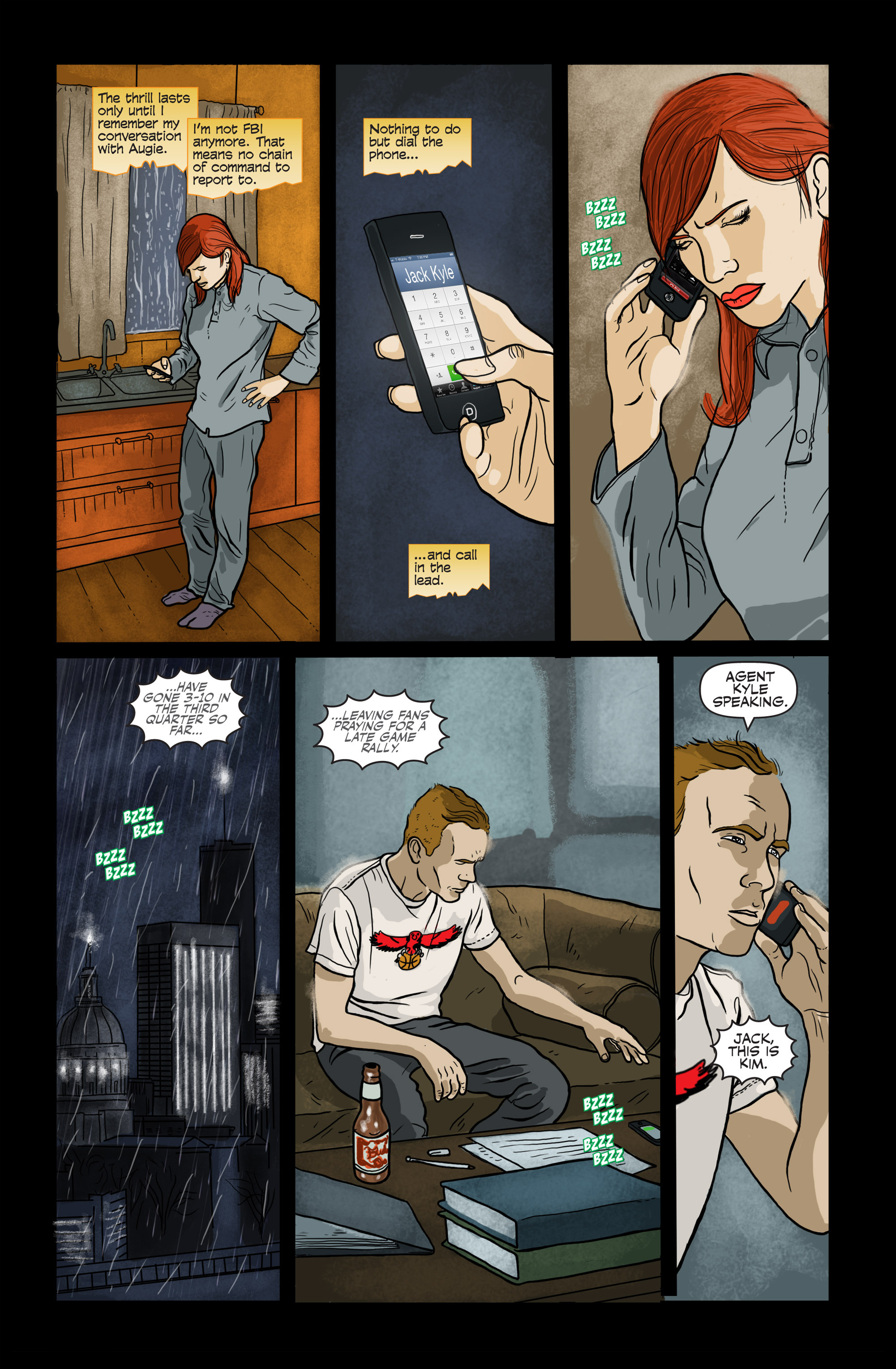 Read online Missing: A Kim Willows Mystery comic -  Issue #3 - 18