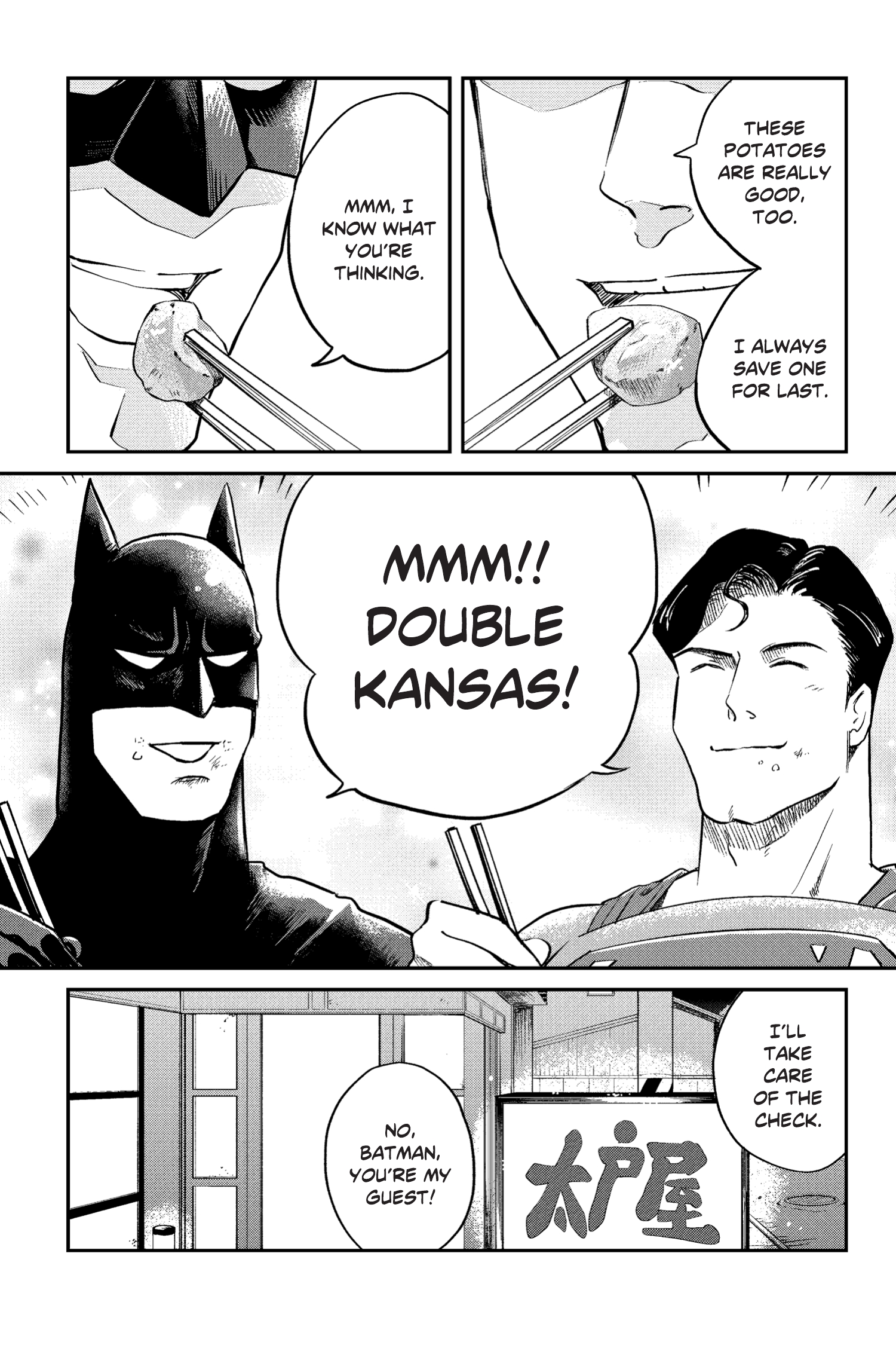 Read online Superman vs. Meshi comic -  Issue #4 - 18