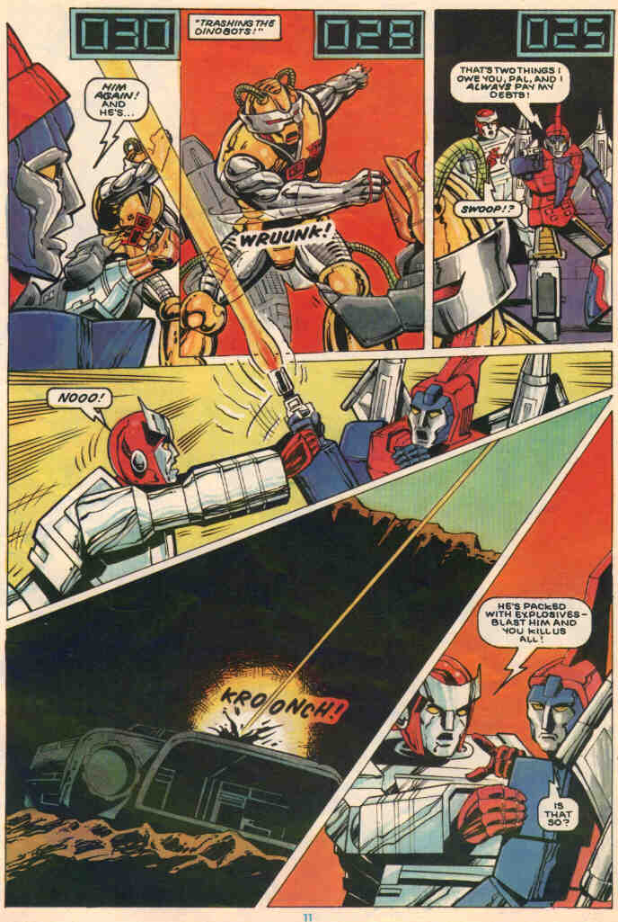 Read online The Transformers (UK) comic -  Issue #32 - 9