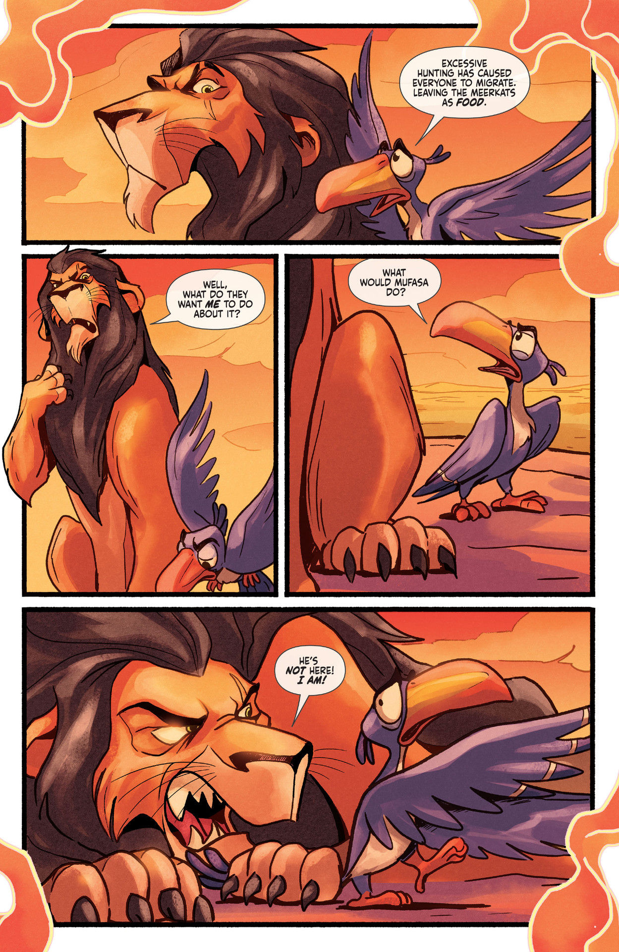 Read online Disney Villains: Scar comic -  Issue #4 - 9