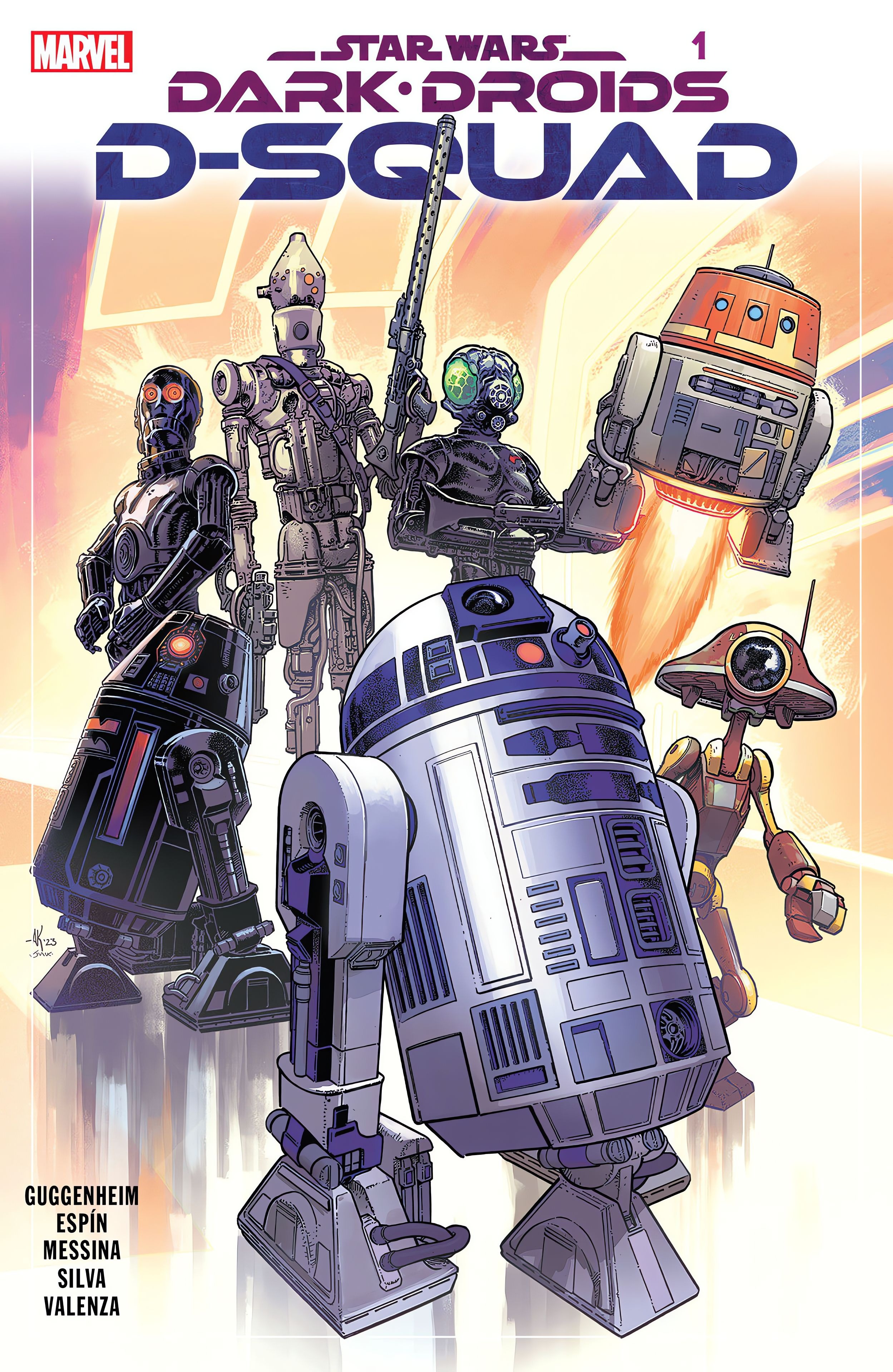 Read online Star Wars: Dark Droids - D-Squad comic -  Issue #1 - 1