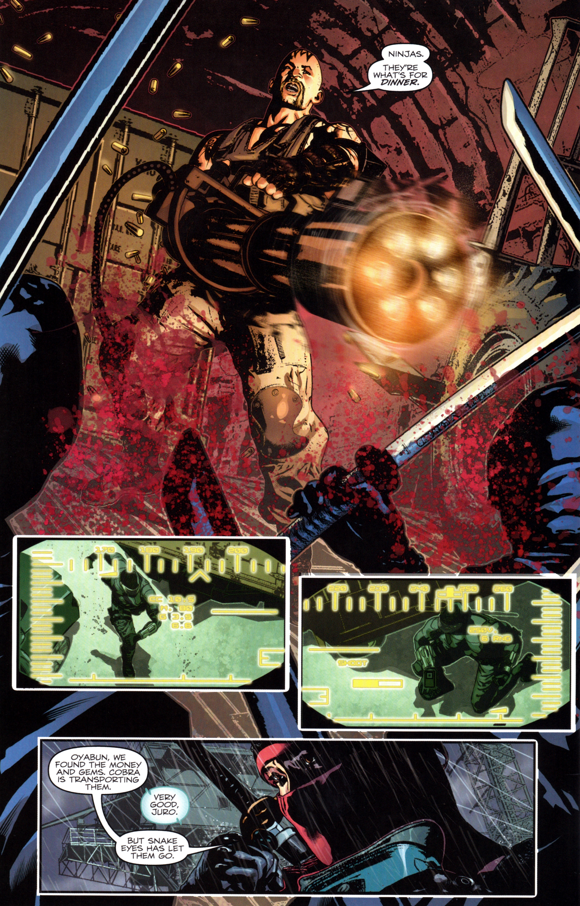 Read online Snake Eyes and Storm Shadow comic -  Issue #18 - 20