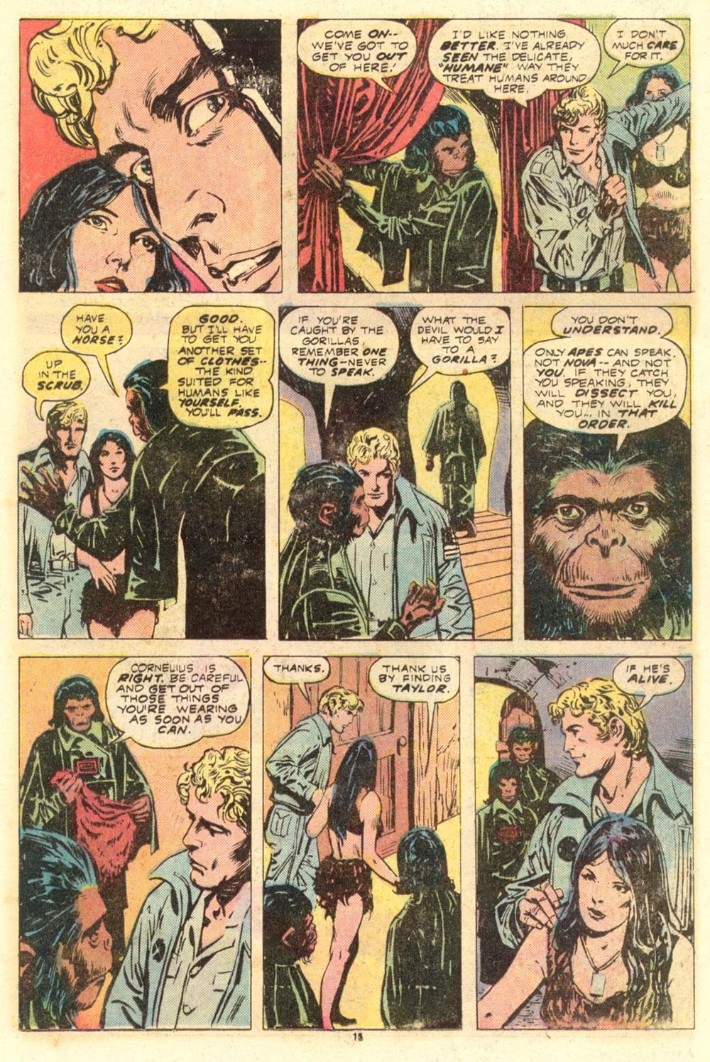Read online Adventures on the Planet of the Apes comic -  Issue #8 - 10