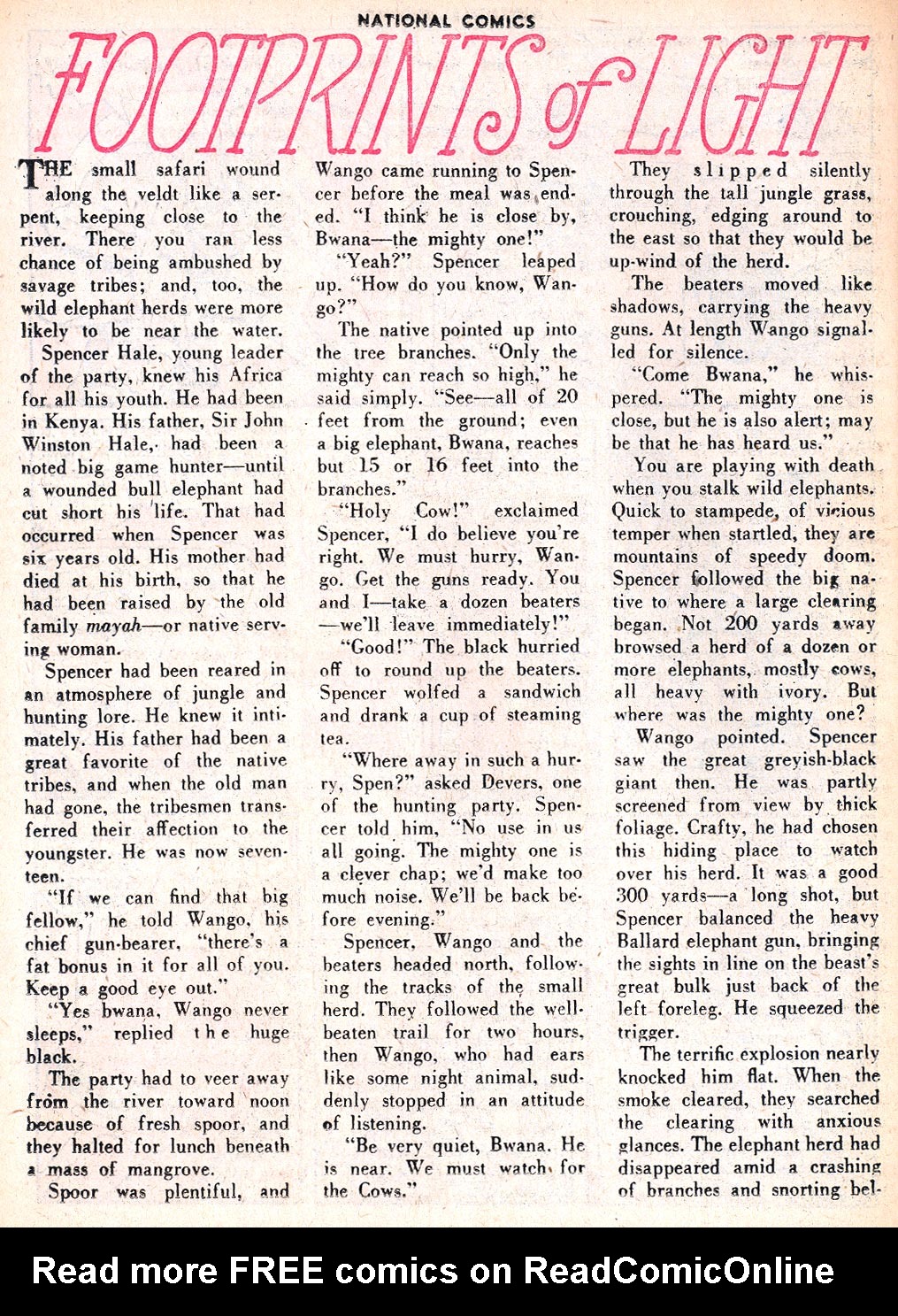 Read online National Comics comic -  Issue #46 - 42