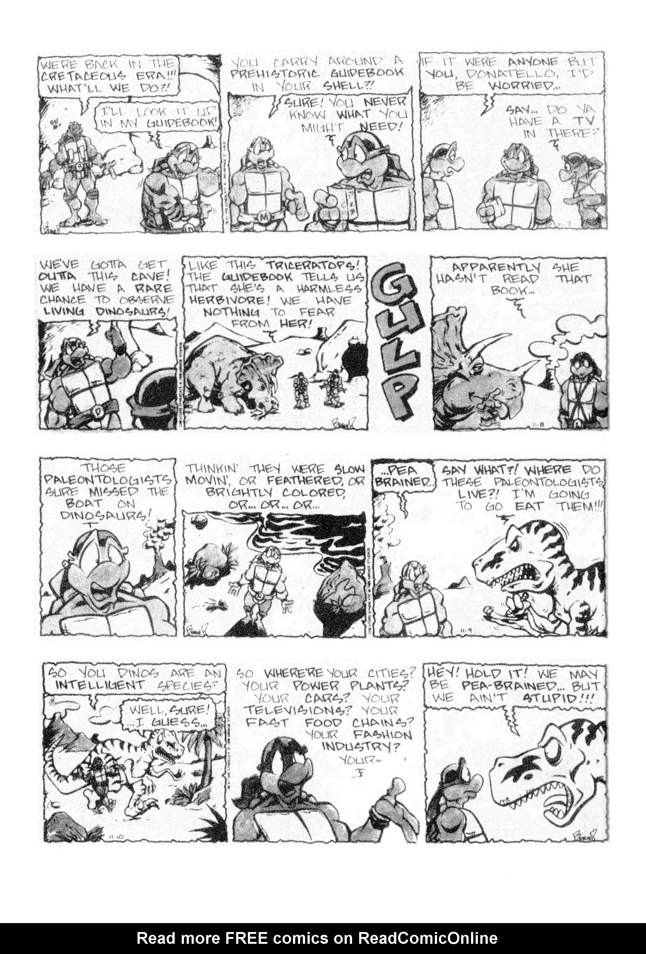 Read online Teenage Mutant Ninja Turtles: Complete Newspaper Daily Comic Strip Collection comic -  Issue # TPB 3 (Part 2) - 24