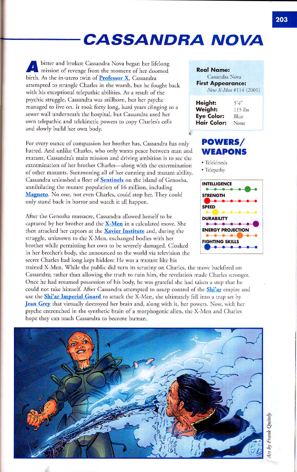 Read online Marvel Encyclopedia comic -  Issue # TPB 2 - 205