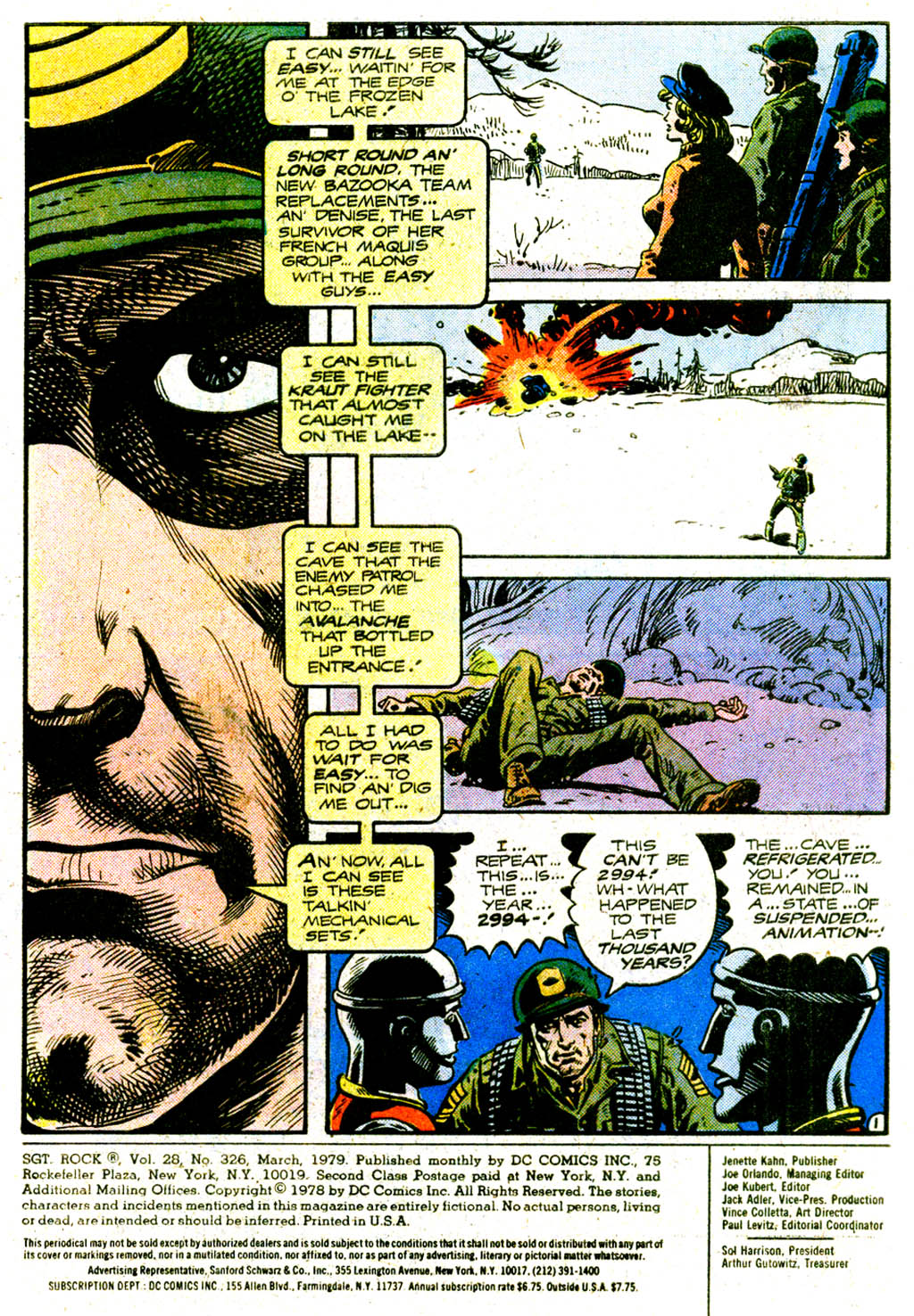 Read online Sgt. Rock comic -  Issue #326 - 3