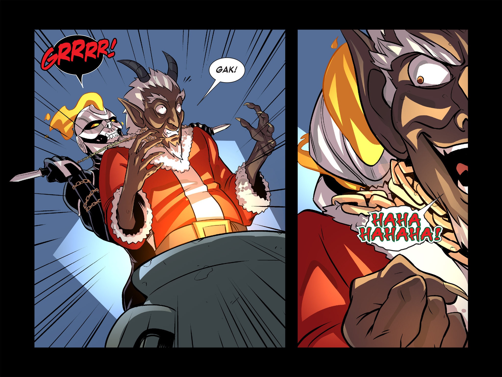 Read online Ghost Rider X-Mas Special Infinite Comic comic -  Issue # Full - 73