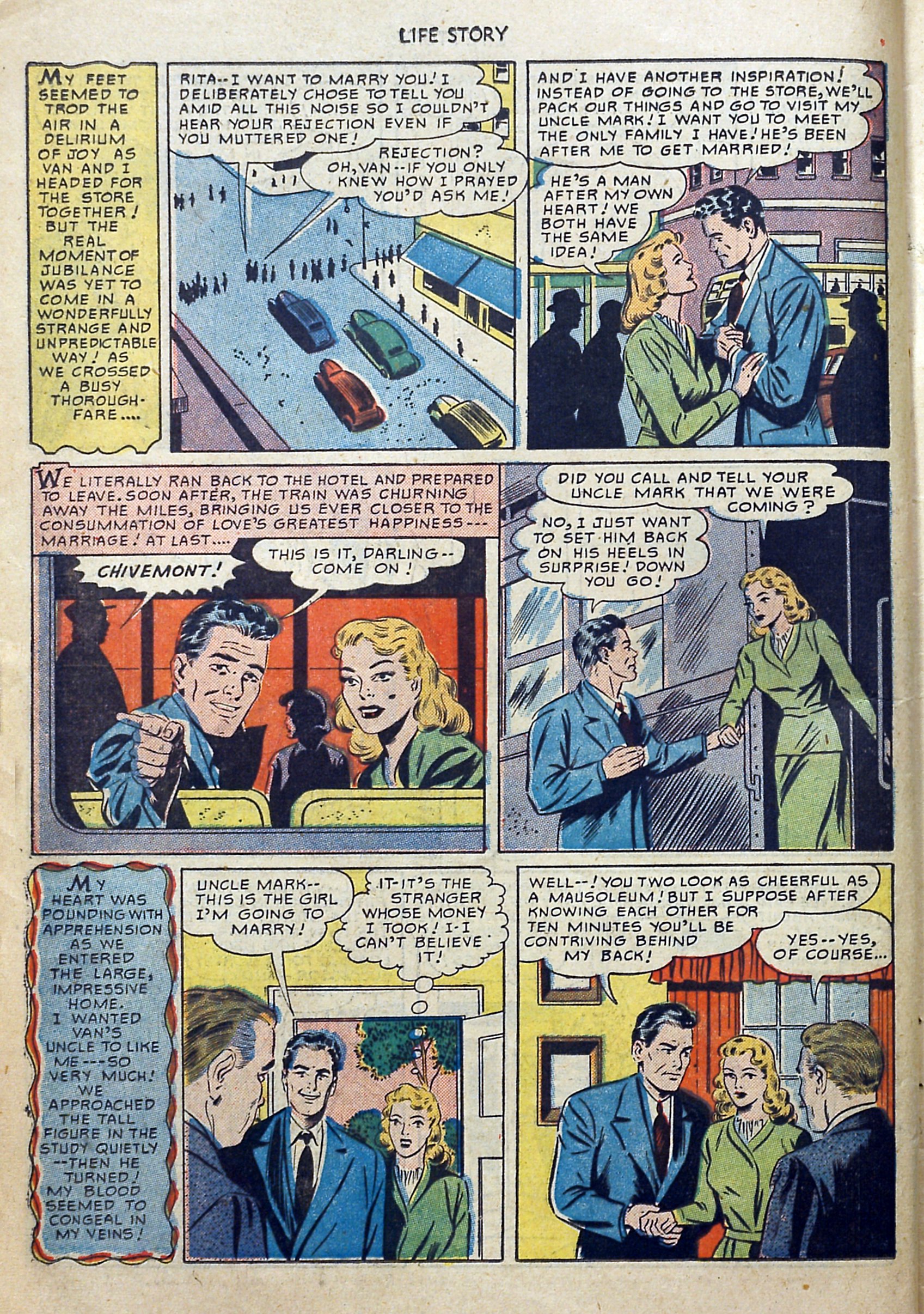 Read online Life Story comic -  Issue #22 - 10