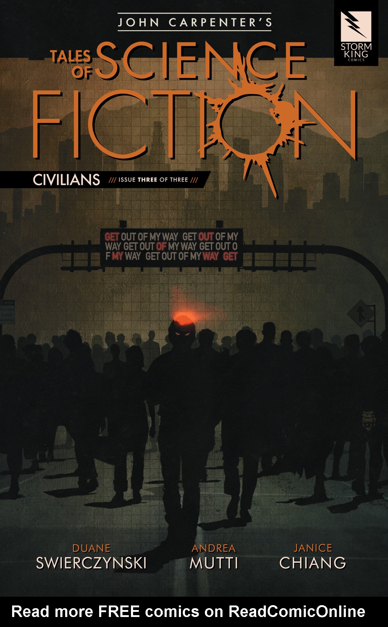 Read online John Carpenter's Tales Of Science Fiction: Civilians comic -  Issue #3 - 1
